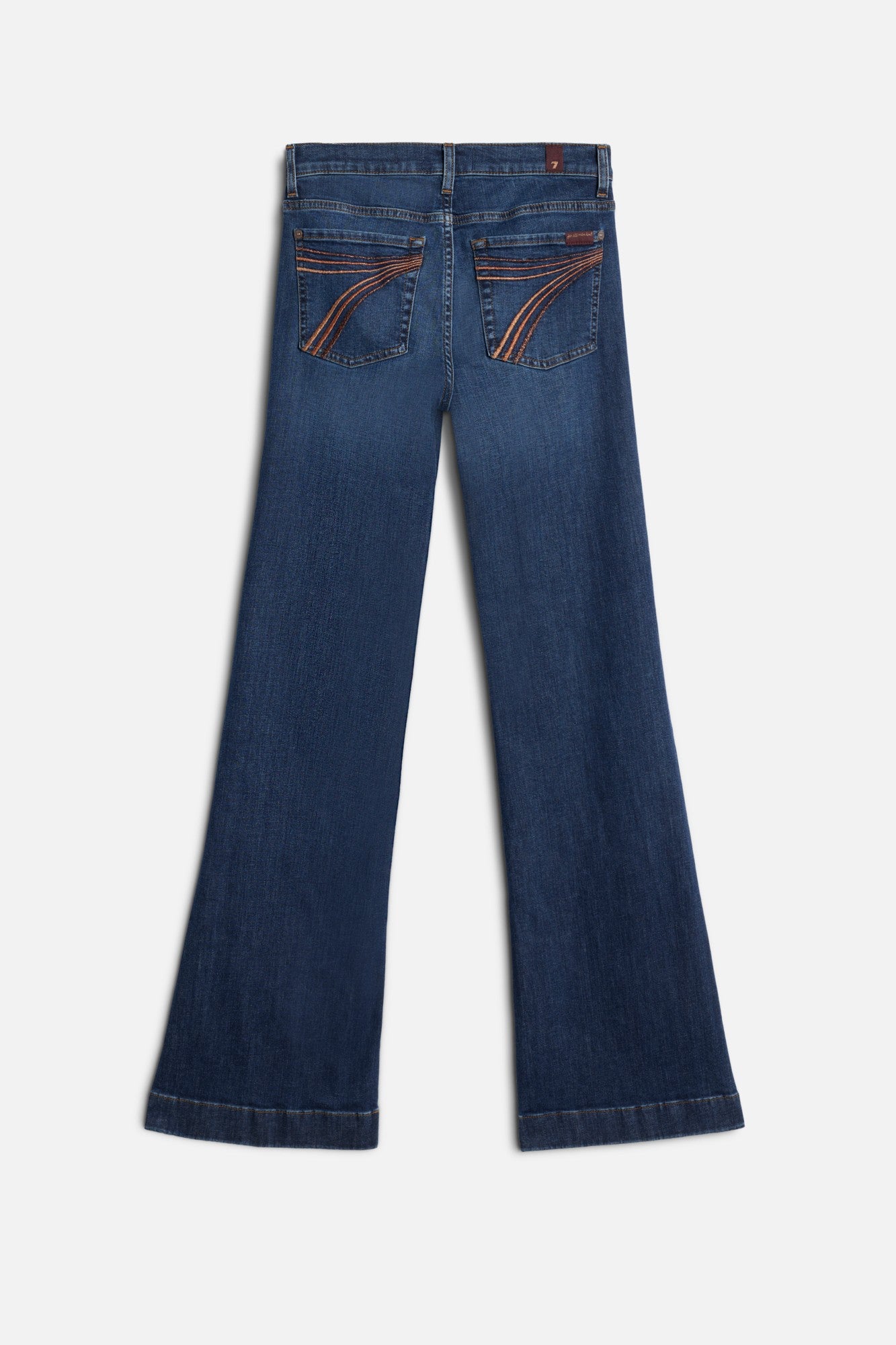 7-for-all-mankind-slim-illusion-dojo-rebellion-damen-flare-jeans image 1