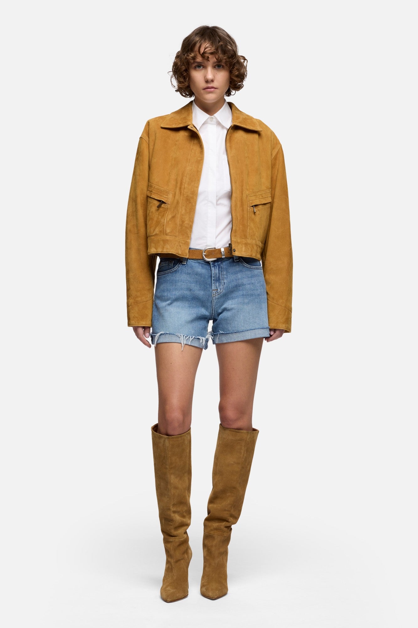 7-for-all-mankind-mid-roll-short-shore-denim-shorts image 2