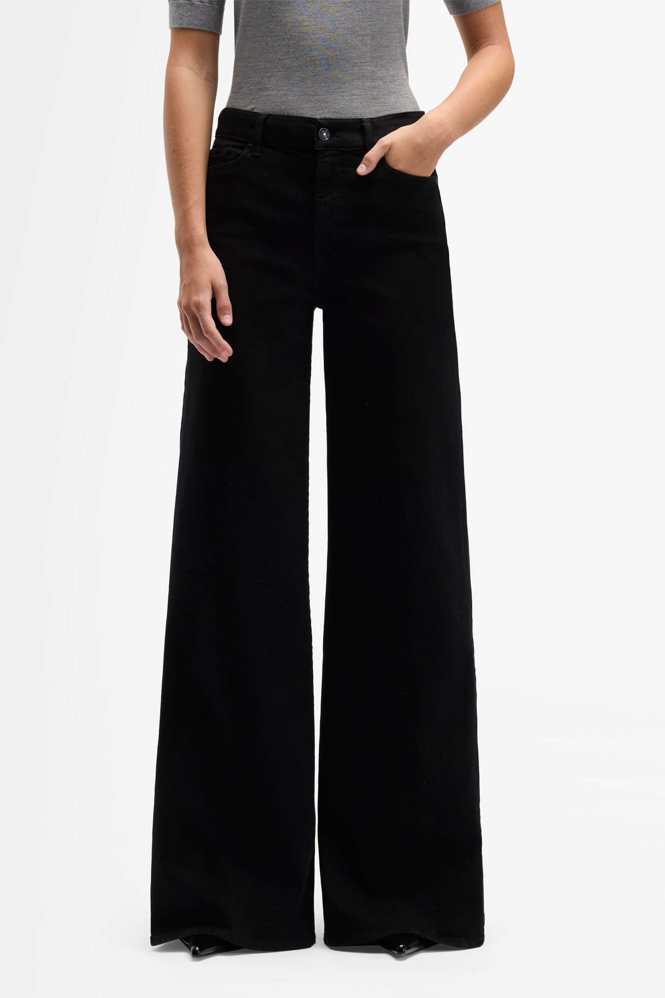 7-for-all-mankind-lotta-slim-illusion-jeans-soho-night-schwarz-wide-leg-damen image 3