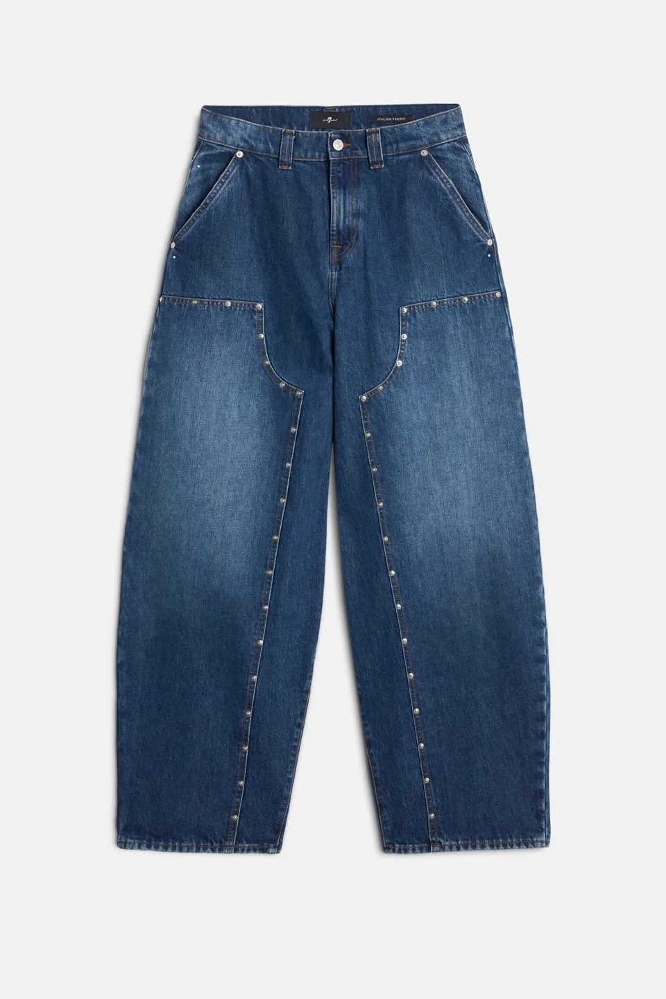 7-for-all-mankind-mankind-studded-balloon-jeans-le-blue-damen-jeans image 1