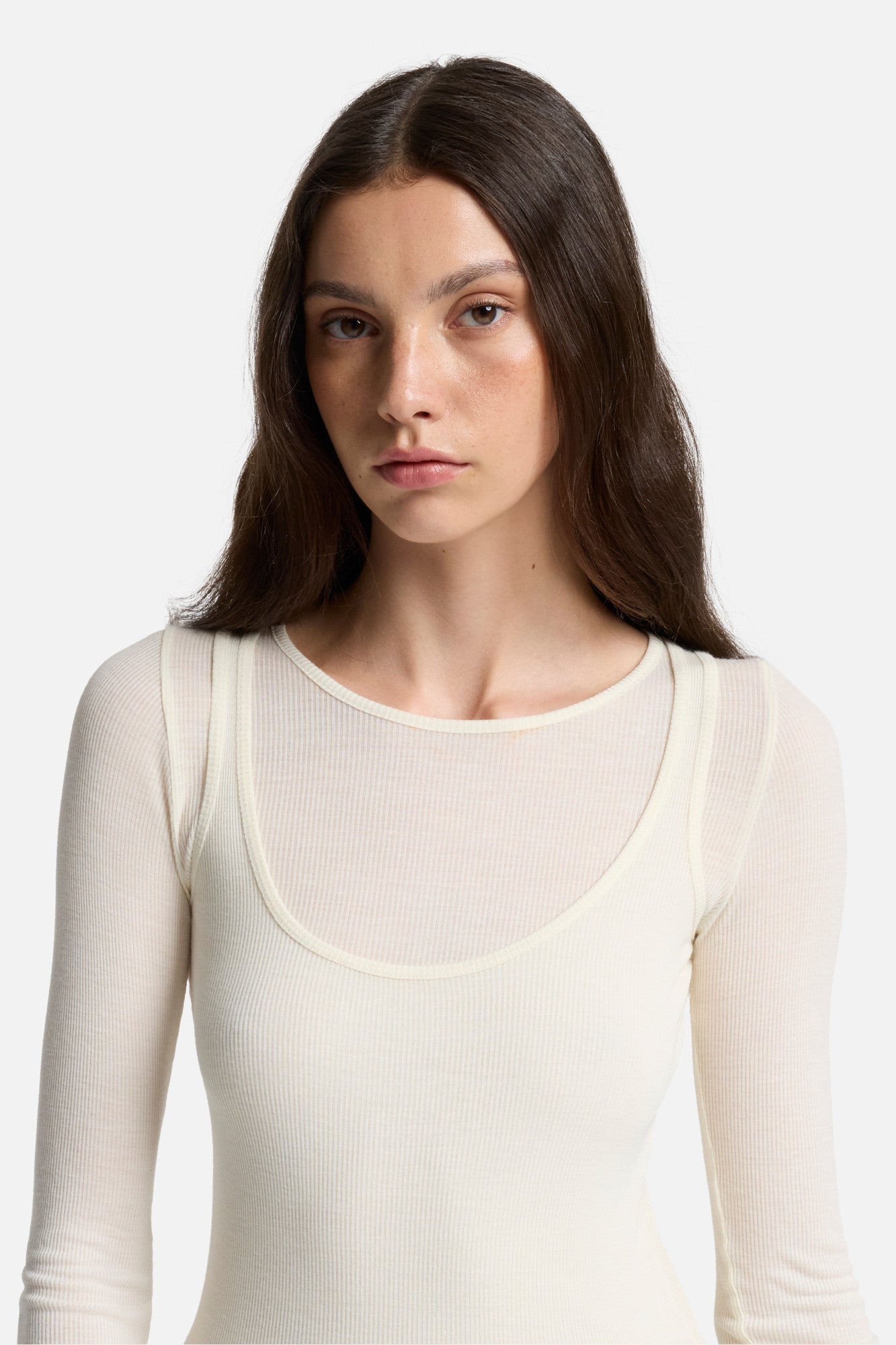7-for-all-mankind-double-layer-longsleeve-rib-solitary-star-damen image 4