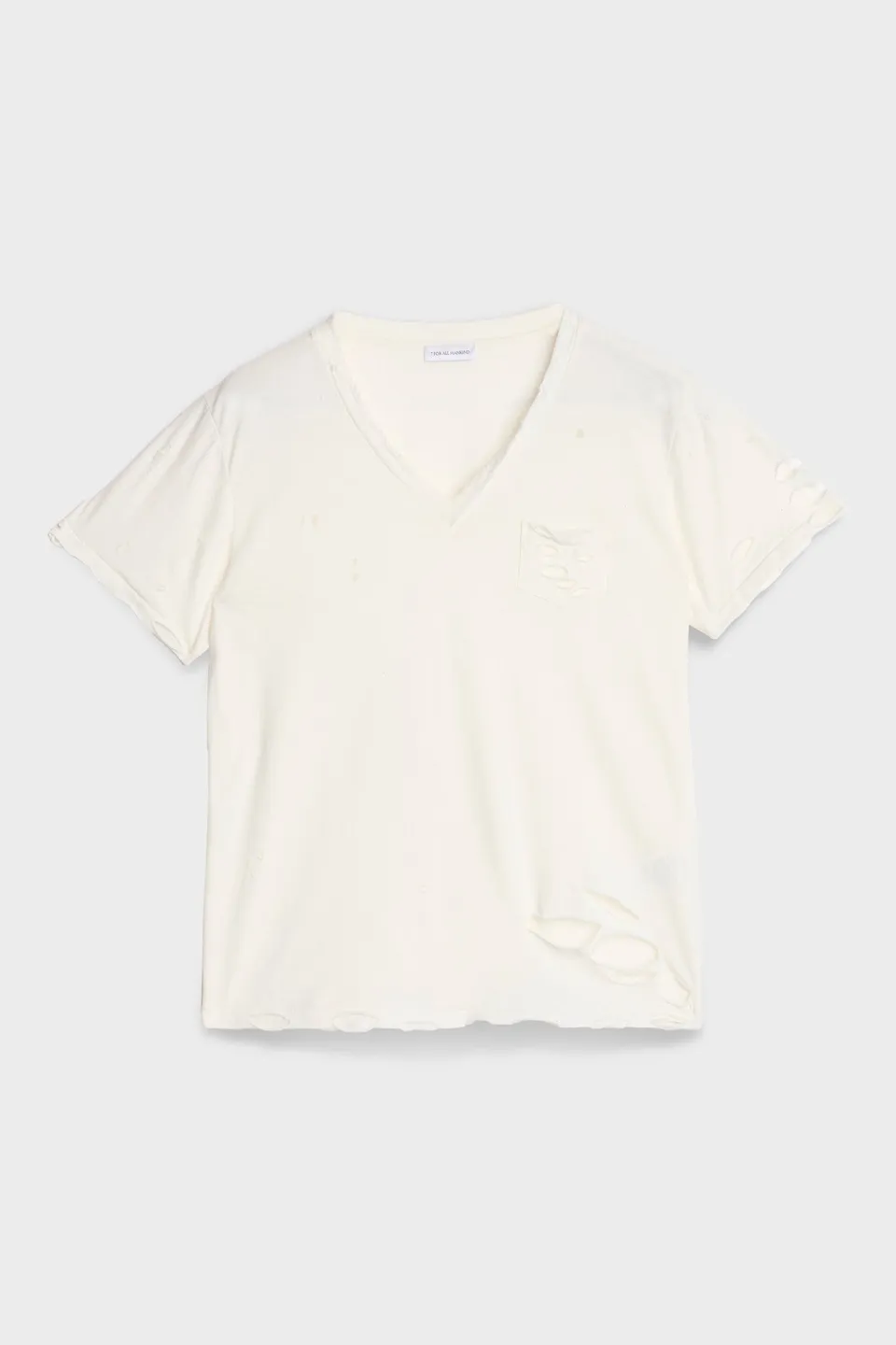 7-for-all-mankind-v-neck-pocket-tee-jersey-shell-damen image 1