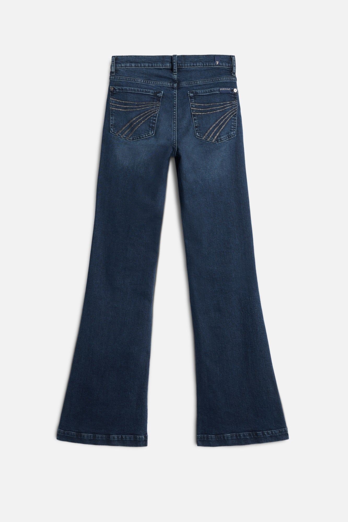 7-for-all-mankind-dojo-jeans-spill-mid-rise-flare-damenjeans-dunkelblau image 1