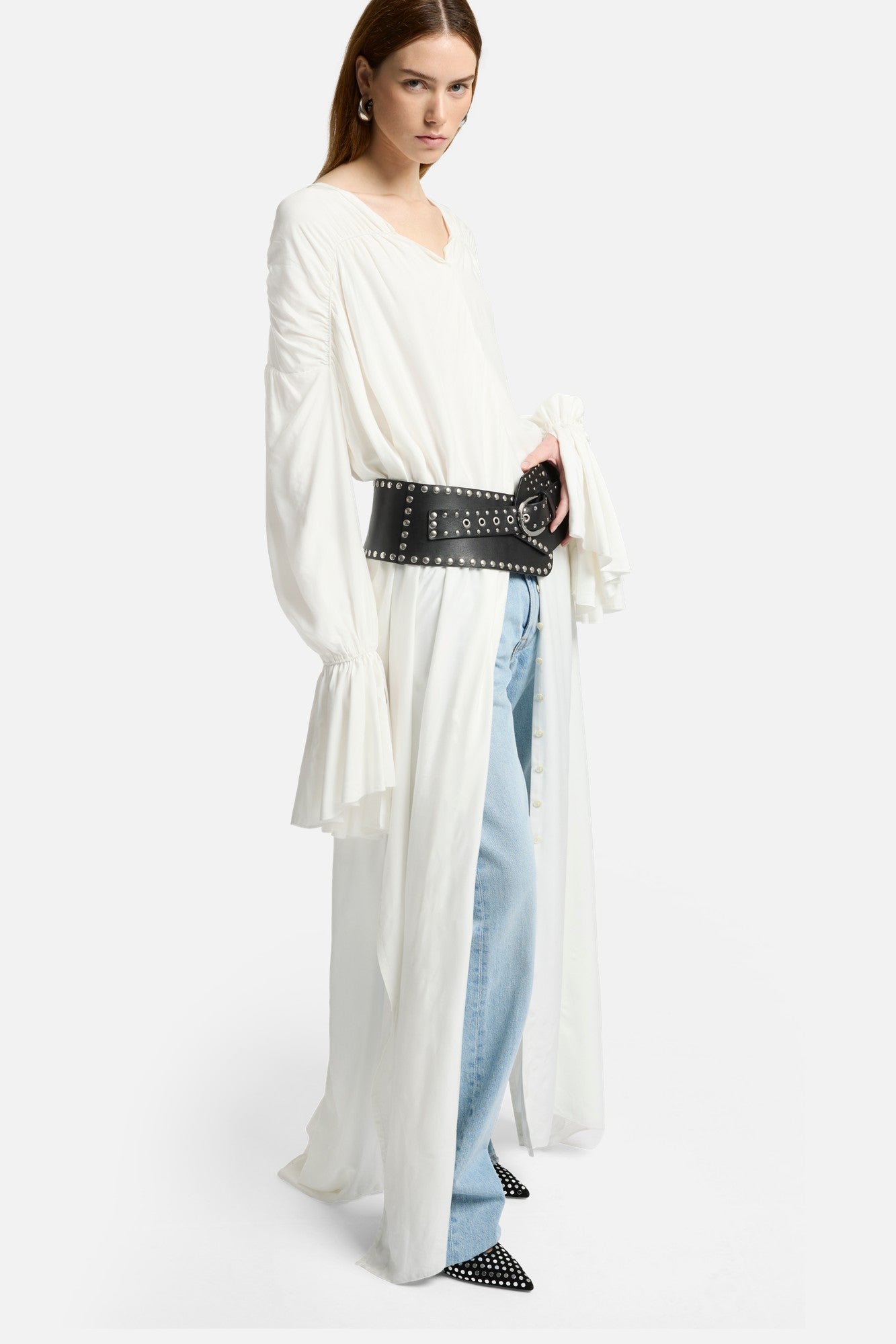 7-for-all-mankind-ariel-silk-blend-maxikleid-white image 7