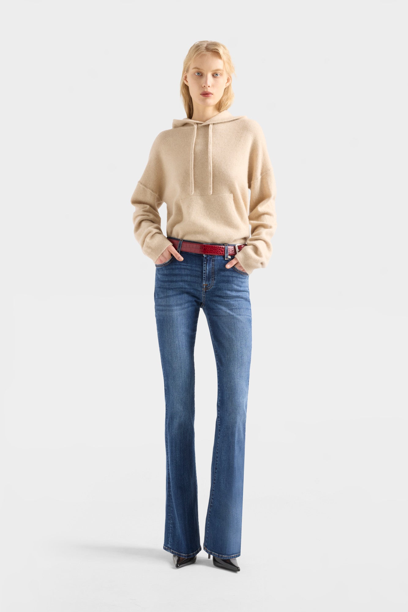 7-for-all-mankind-slim-illusion-bootcut-jeans-soho-light-damen image 2