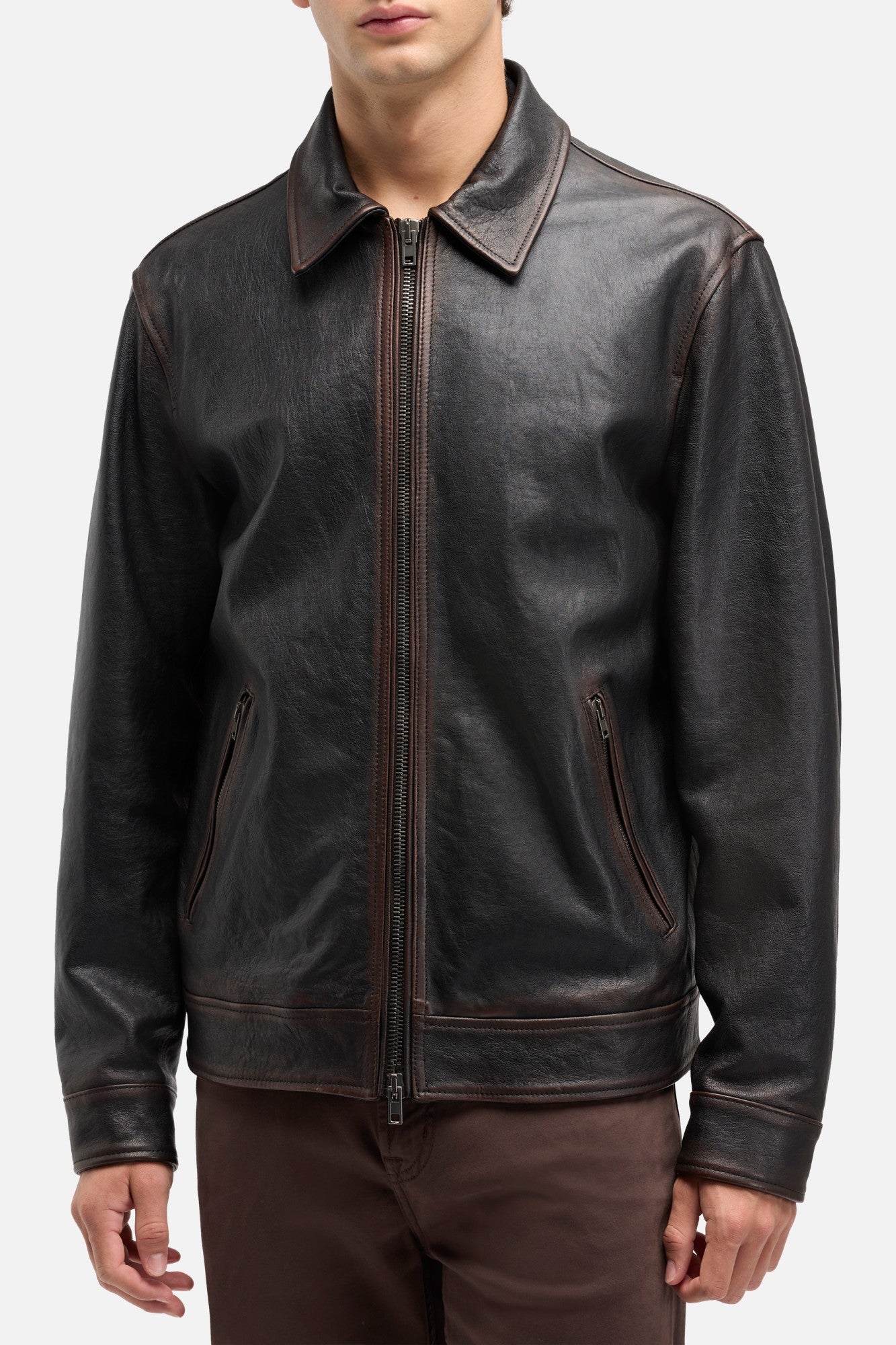 7-for-all-mankind-leather-harrington-jacke-herren-vintage-leather image 4