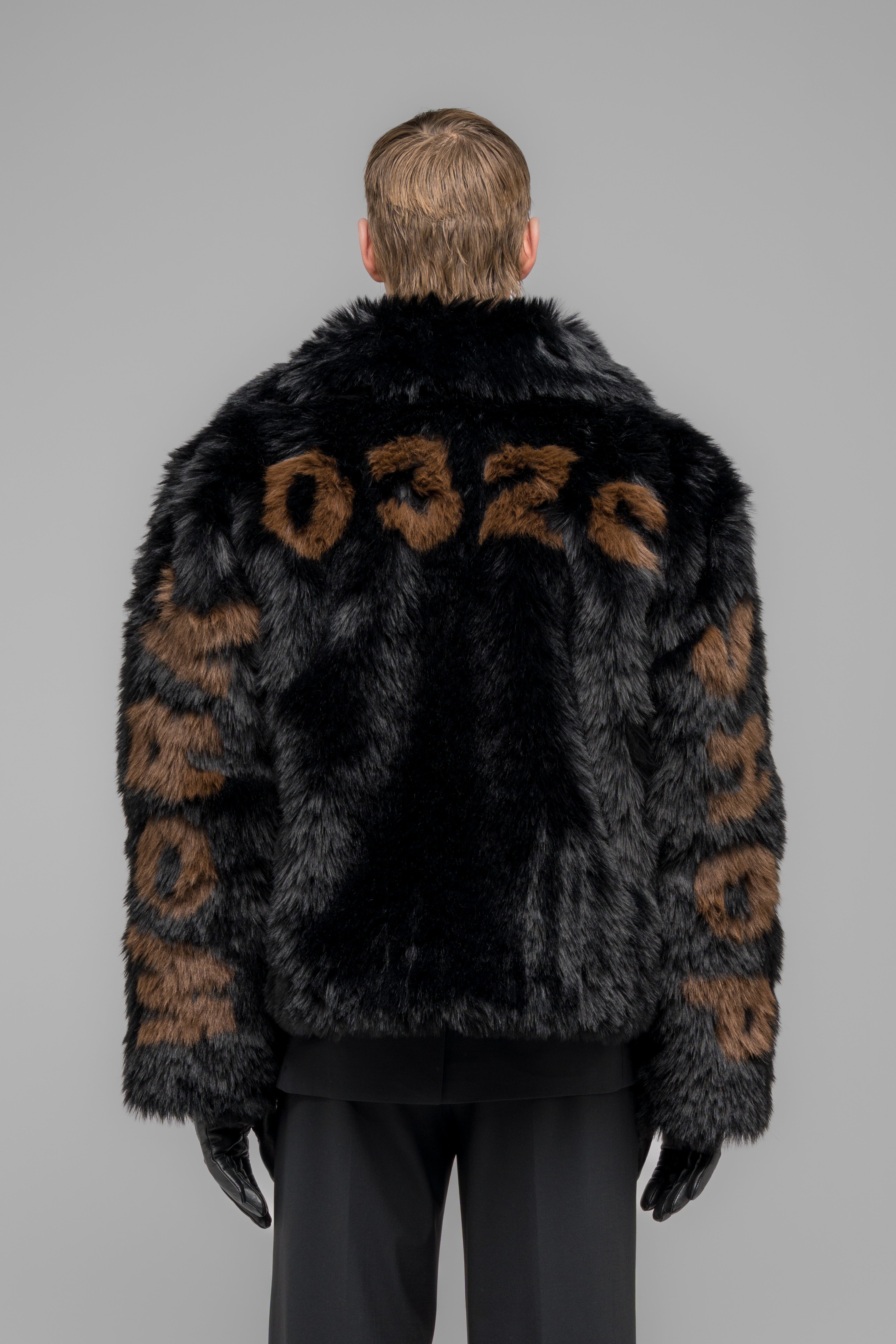 032c-muddy-faux-fur-blouson-jacke image 5