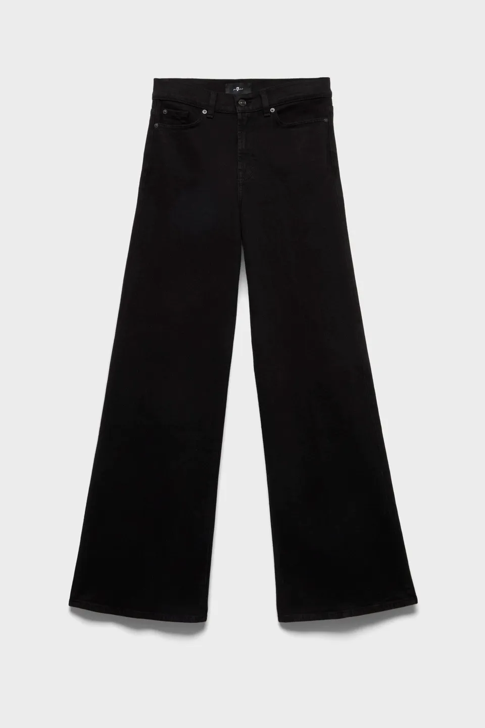 7-for-all-mankind-lotta-nightwood-damen-wide-leg-jeans-schwarz image 1