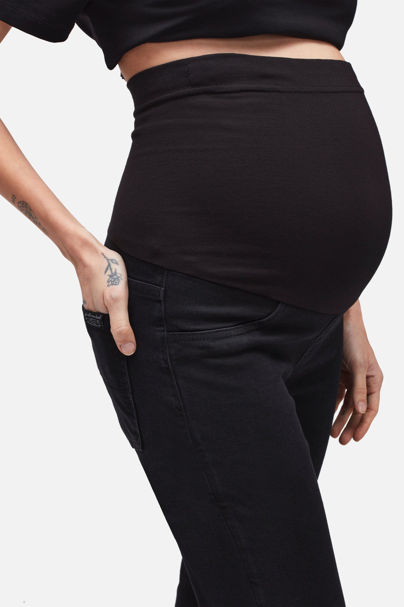 7-for-all-mankind-straight-maternity-umstandsjeans-luxe-gravity image 6