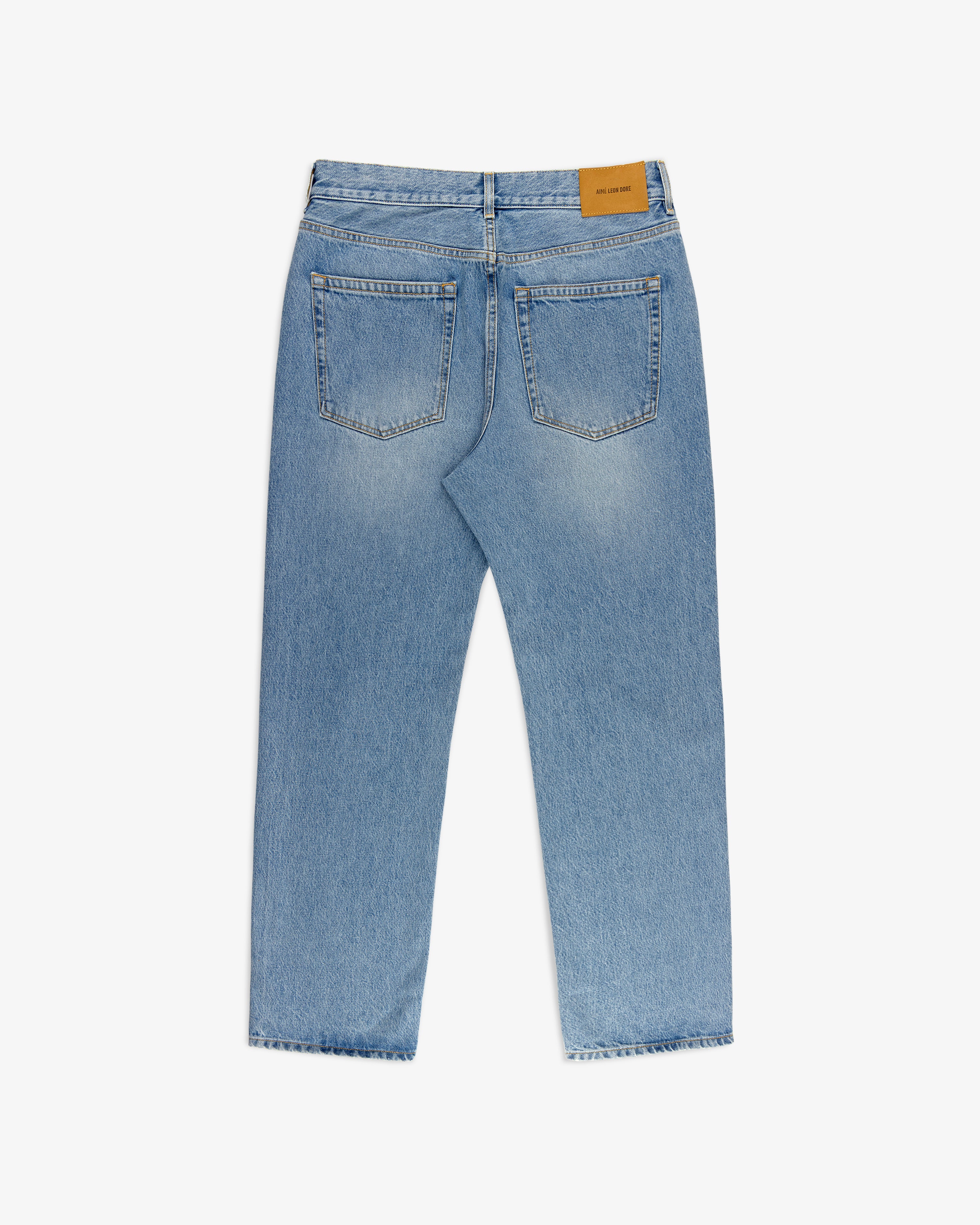 aim-leon-dore-ald-straight-fit-denim-light-wash image 4