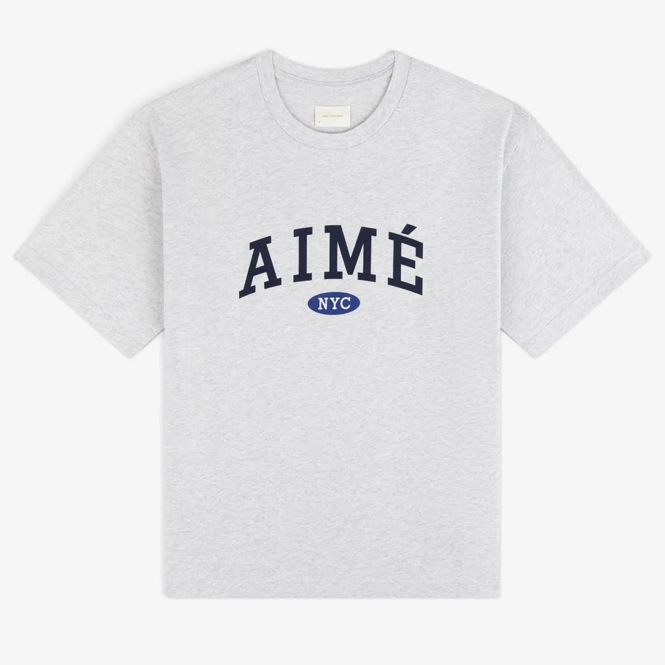 aim-leon-dore-aim-souvenir-t-shirt-grau-boxy-fit image 1