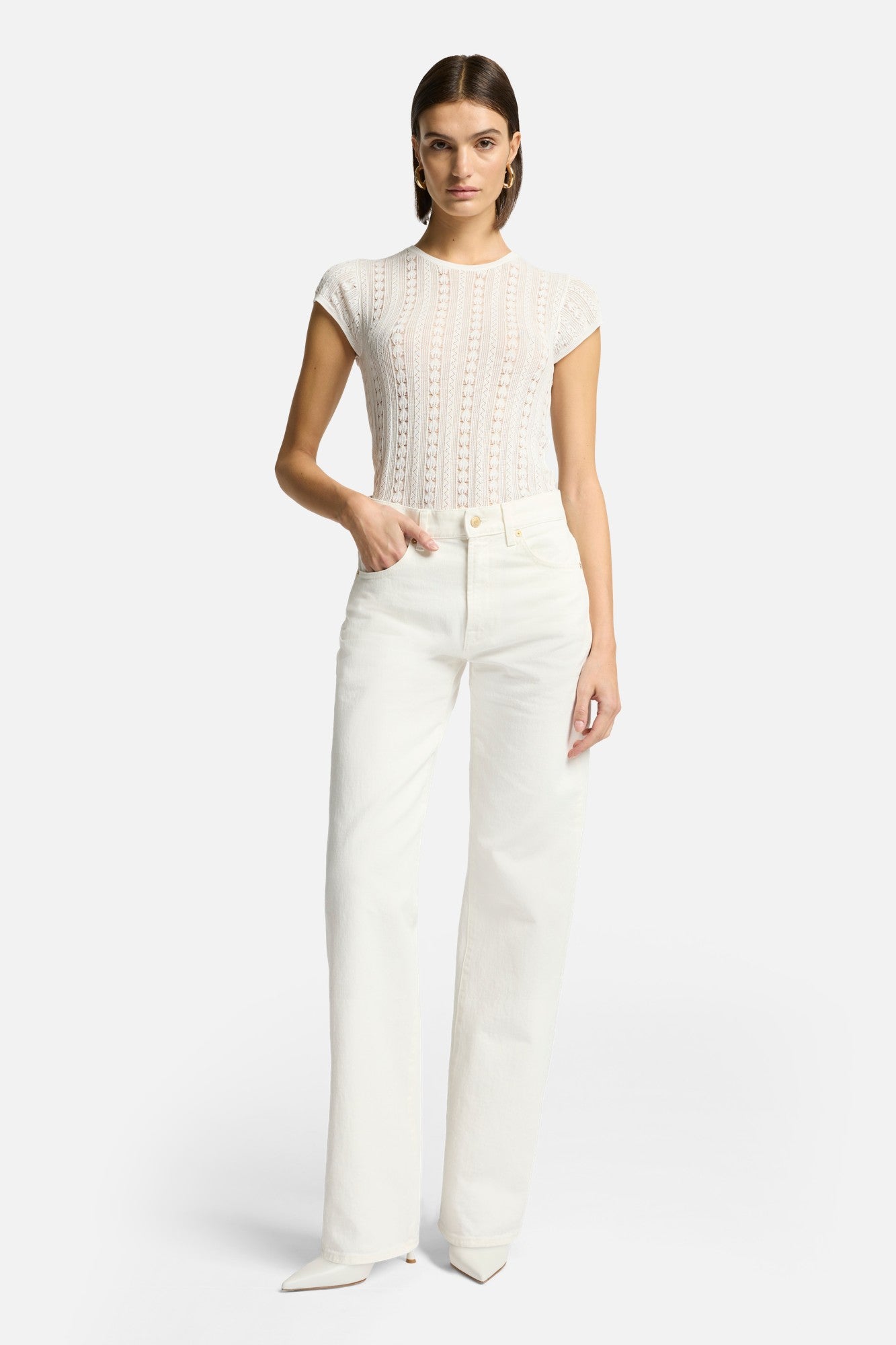 7-for-all-mankind-mankind-tess-trouser-damen-jeans-in-milky-way image 2