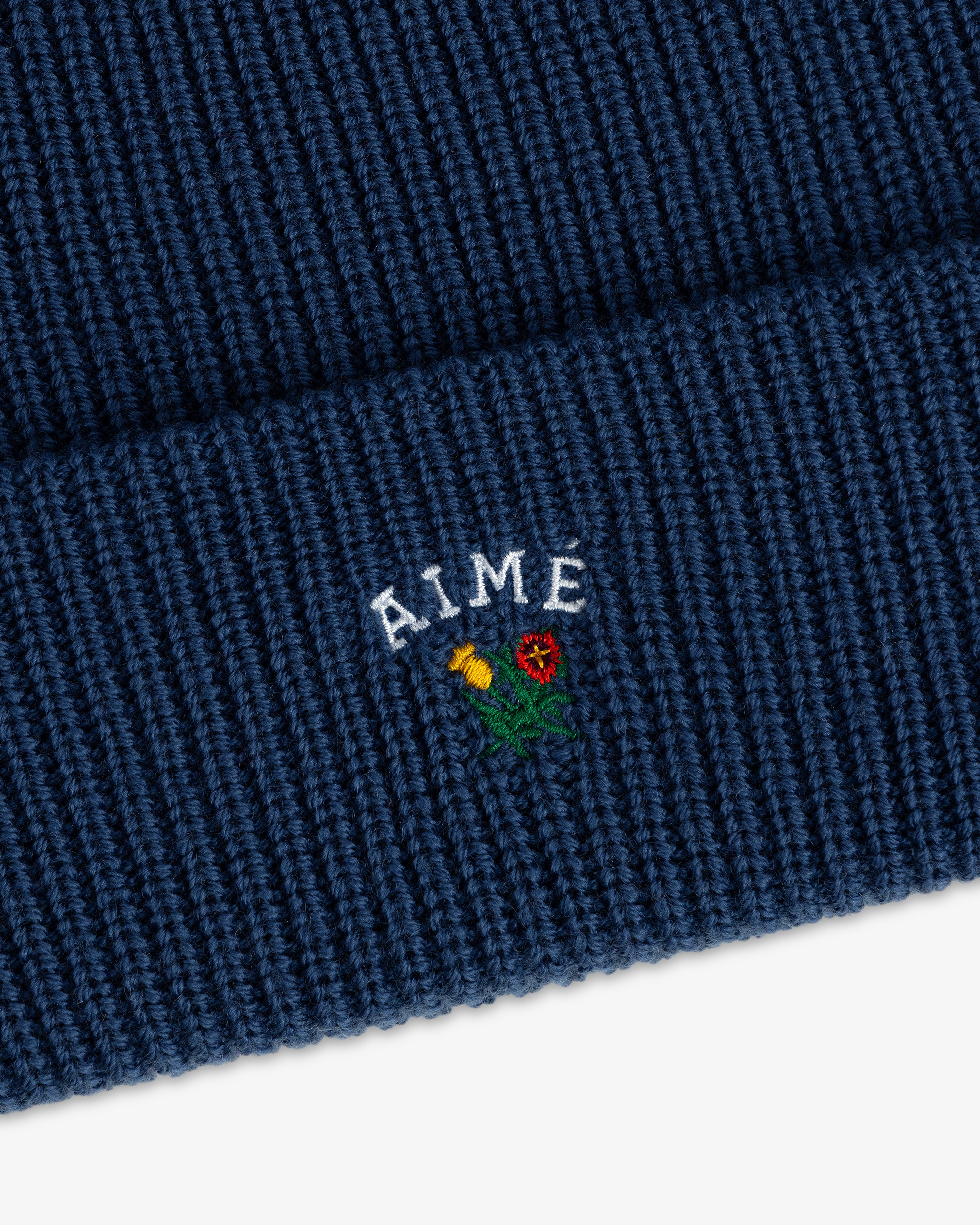 aim-leon-dore-crest-merino-wool-beanie-navy-wollm-tze image 4