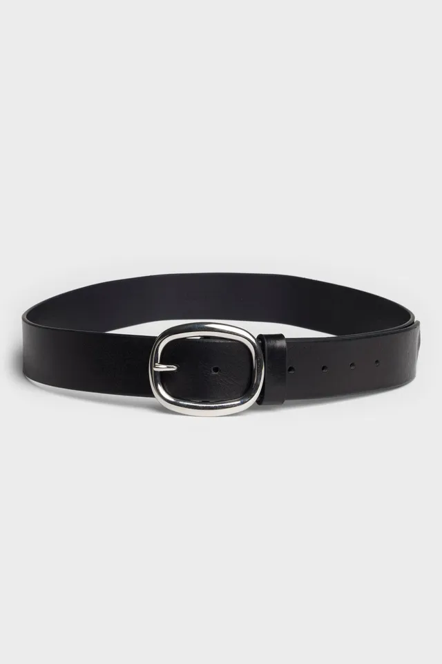 7-for-all-mankind-oval-buckle-italian-leather-g-rtel-schwarz image 1
