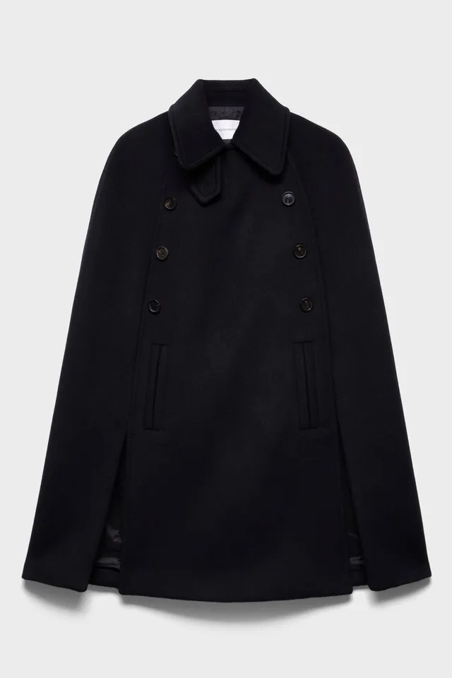 7-for-all-mankind-double-breasted-cape-woll-cape-sable image 1