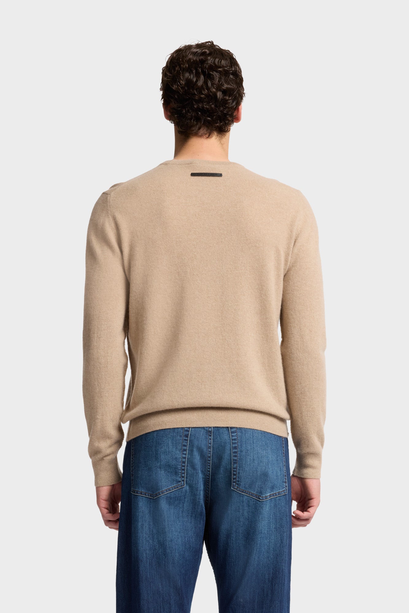 7-for-all-mankind-crewneck-sweater-cashmere-umber-herren-kaschmirpullover image 5