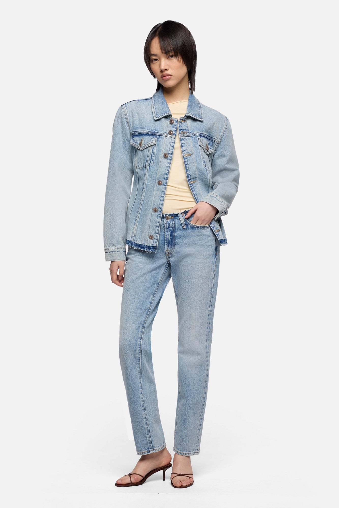 7-for-all-mankind-cinched-trucker-jacket-mankind-blue-erosion image 2