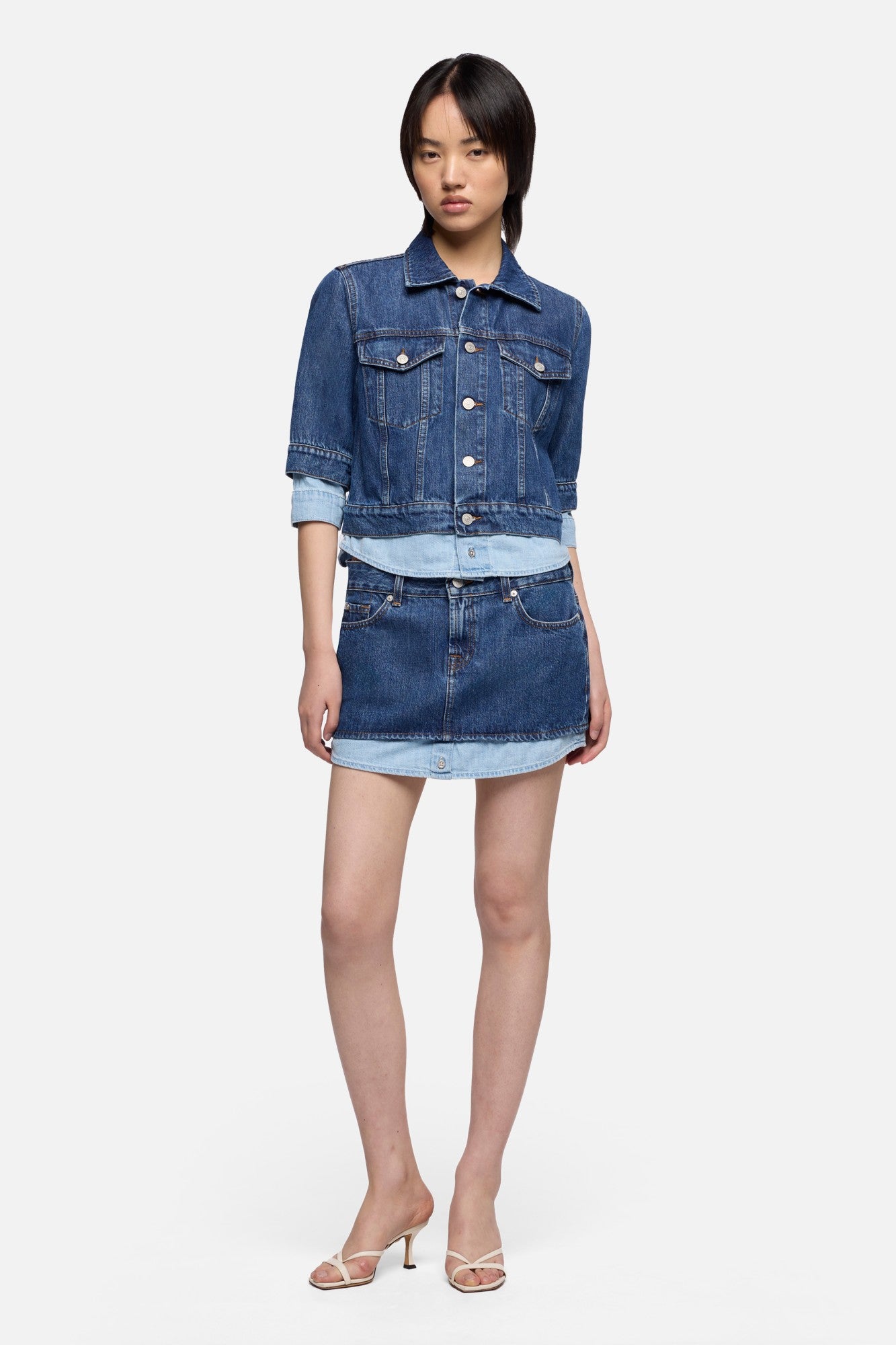 7-for-all-mankind-cherry-mini-skirt-damen-minirock-in-mankind-shadow image 2