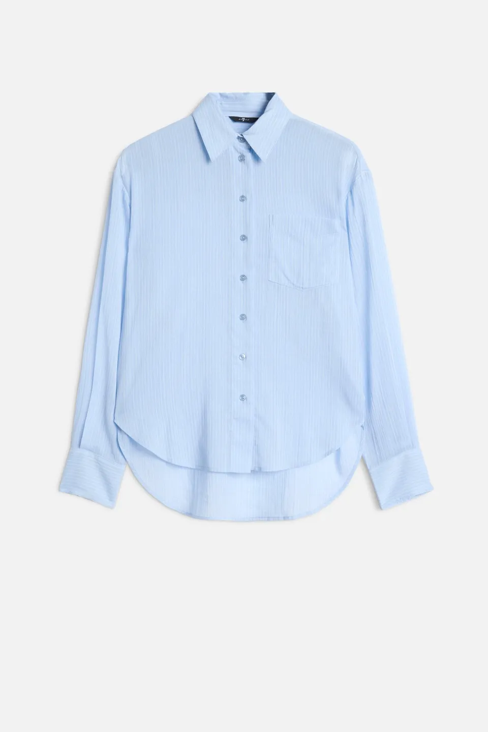 7-for-all-mankind-oversize-button-down-hemd-baby-blue-stripe image 1
