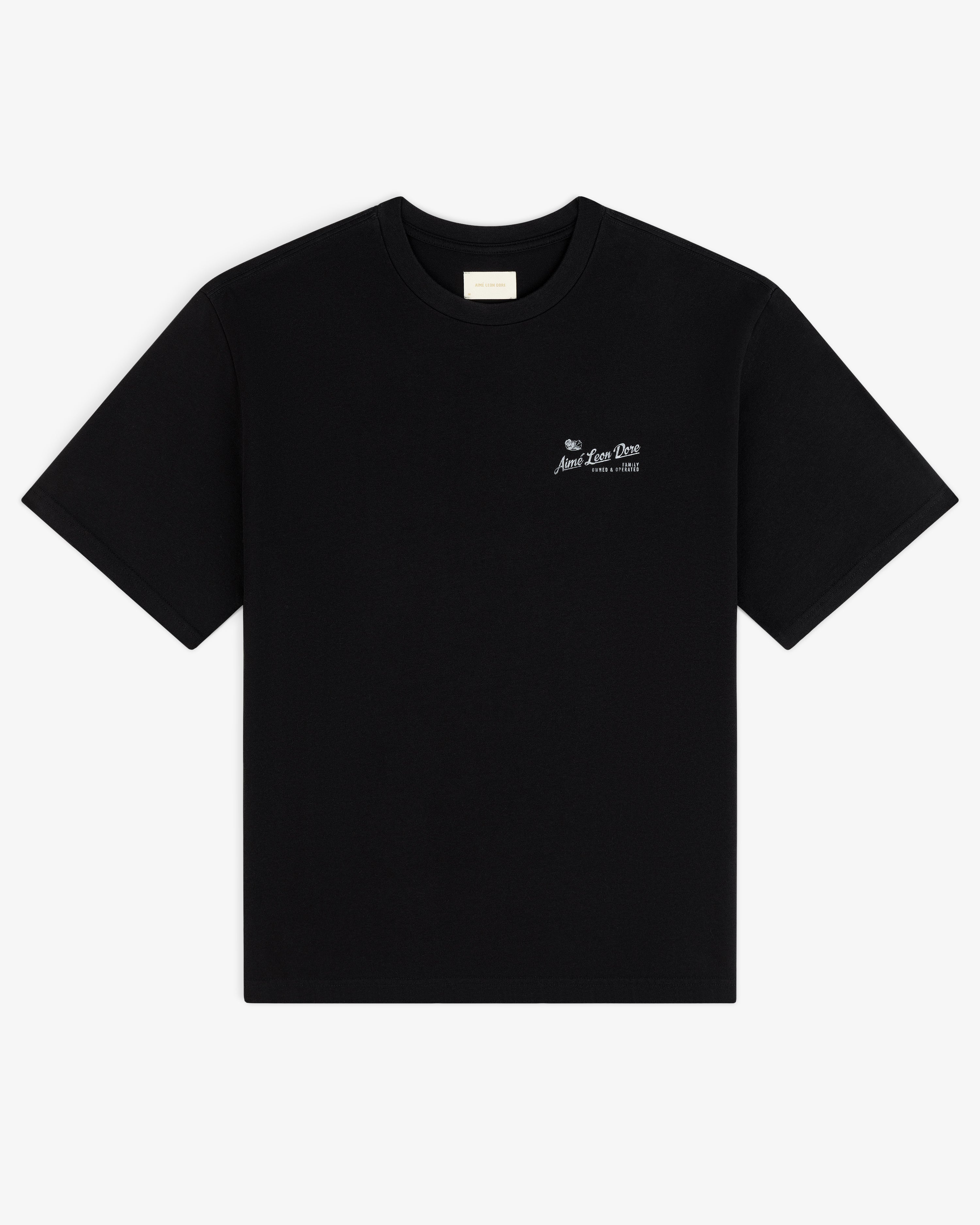 aim-leon-dore-neighborhood-tee-boxy-fit-t-shirt-schwarz image 3