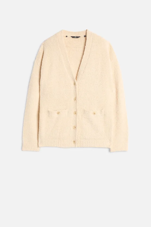 7-for-all-mankind-oversized-cardigan-in-sand image 1