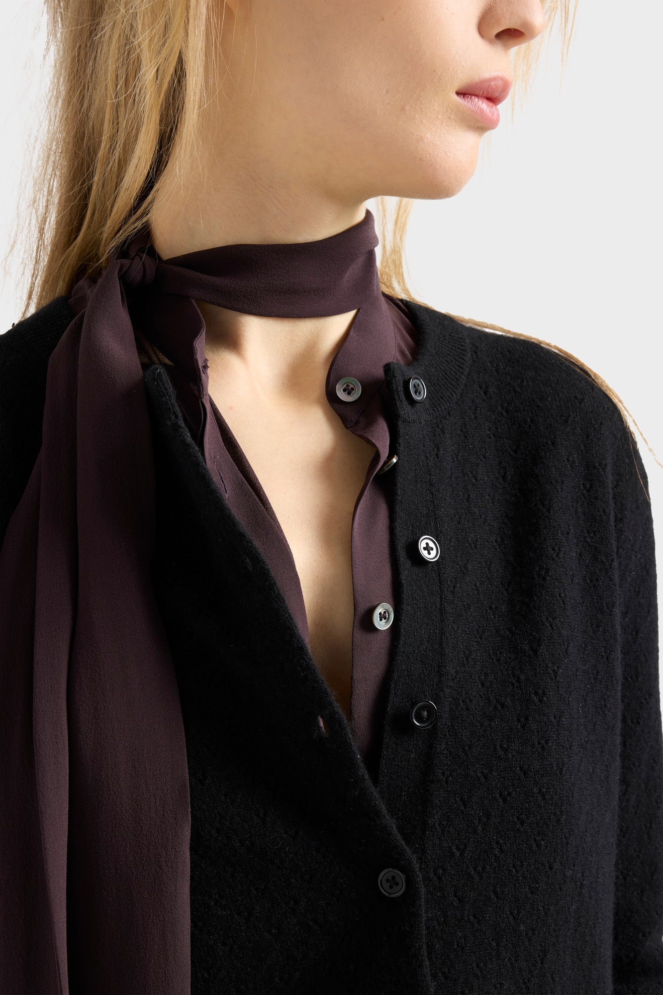 7-for-all-mankind-pointelle-cardigan-cashmere-coal-damen image 4