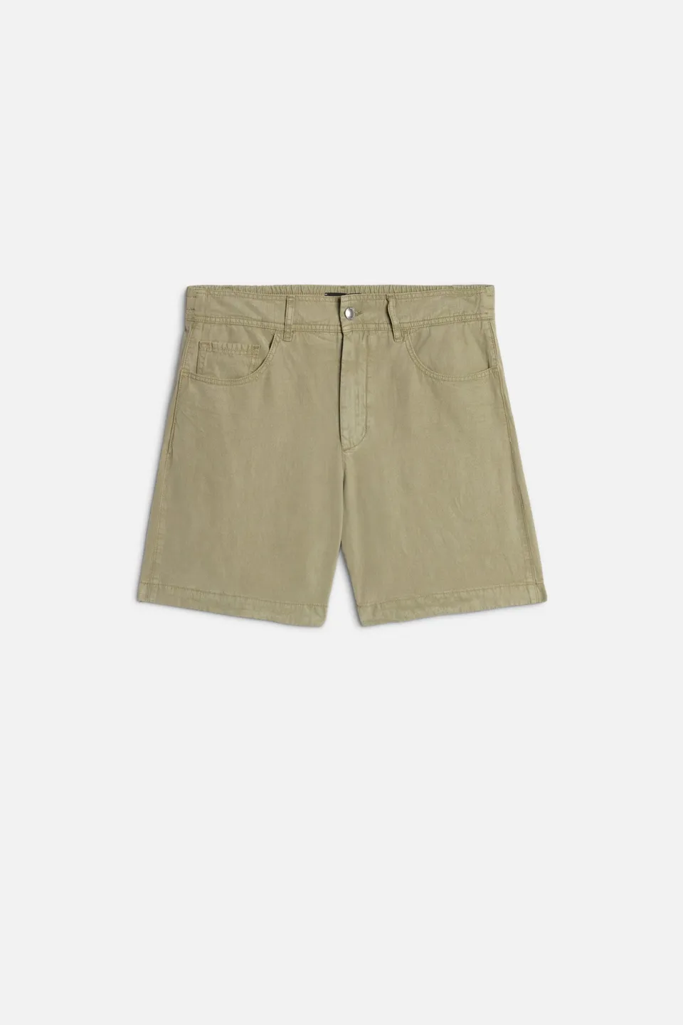 7-for-all-mankind-hybrid-jogger-short-in-linen-blend-army-herren-jogger-shorts-m image 1