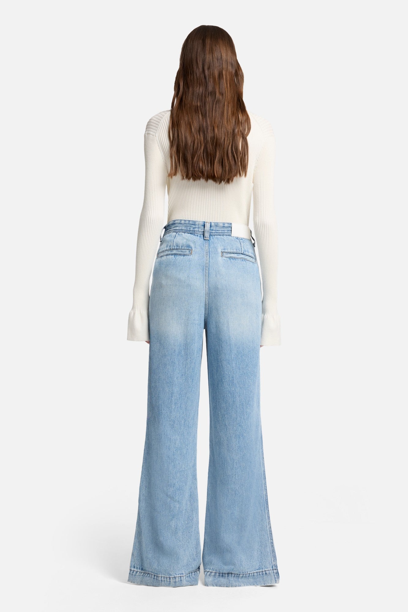7-for-all-mankind-denim-lustre-pleated-trouser-abyss-damen image 5