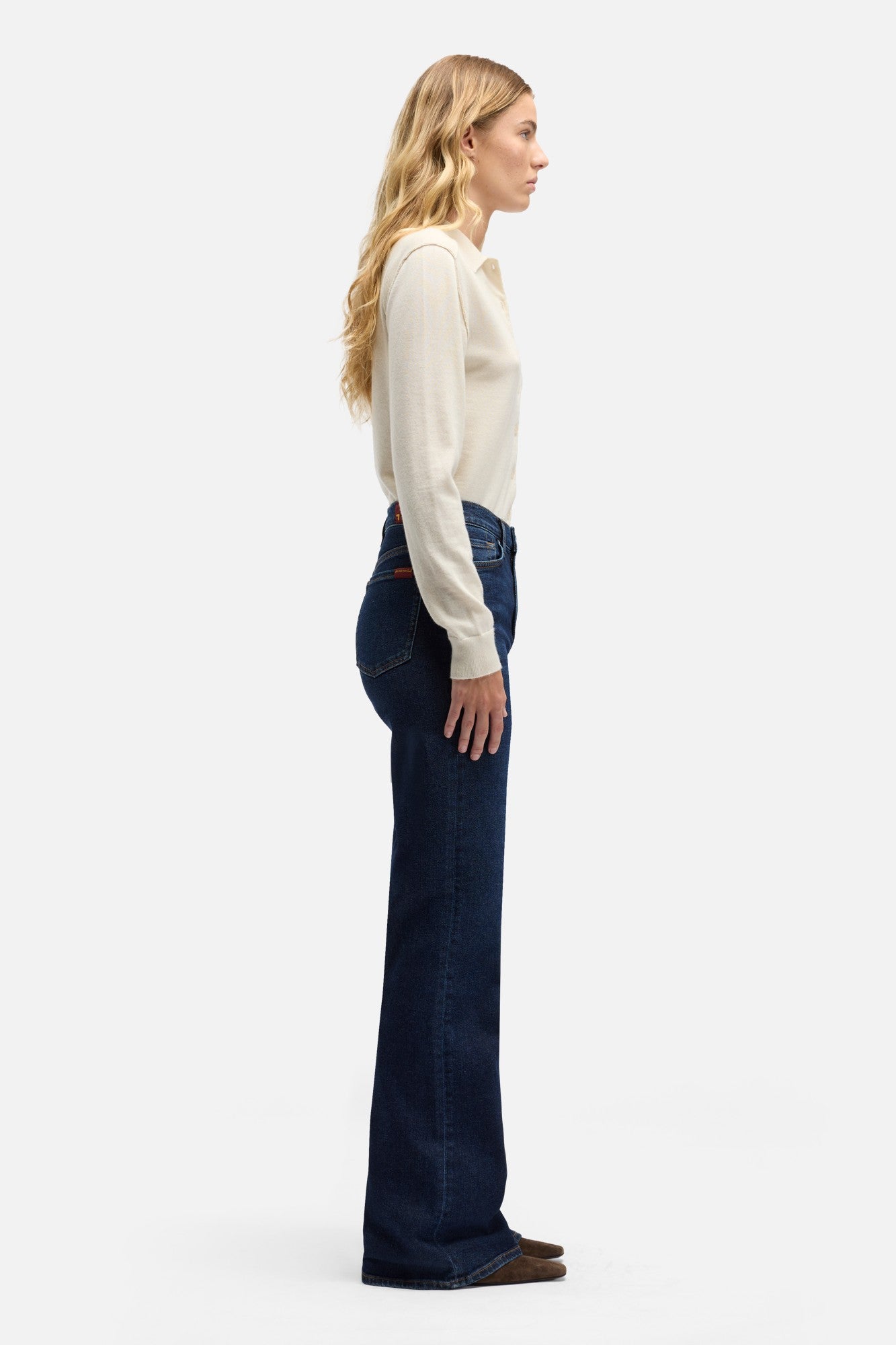 7-for-all-mankind-luxe-vintage-modern-dojo-flare-jeans-bluecrest-damen image 6