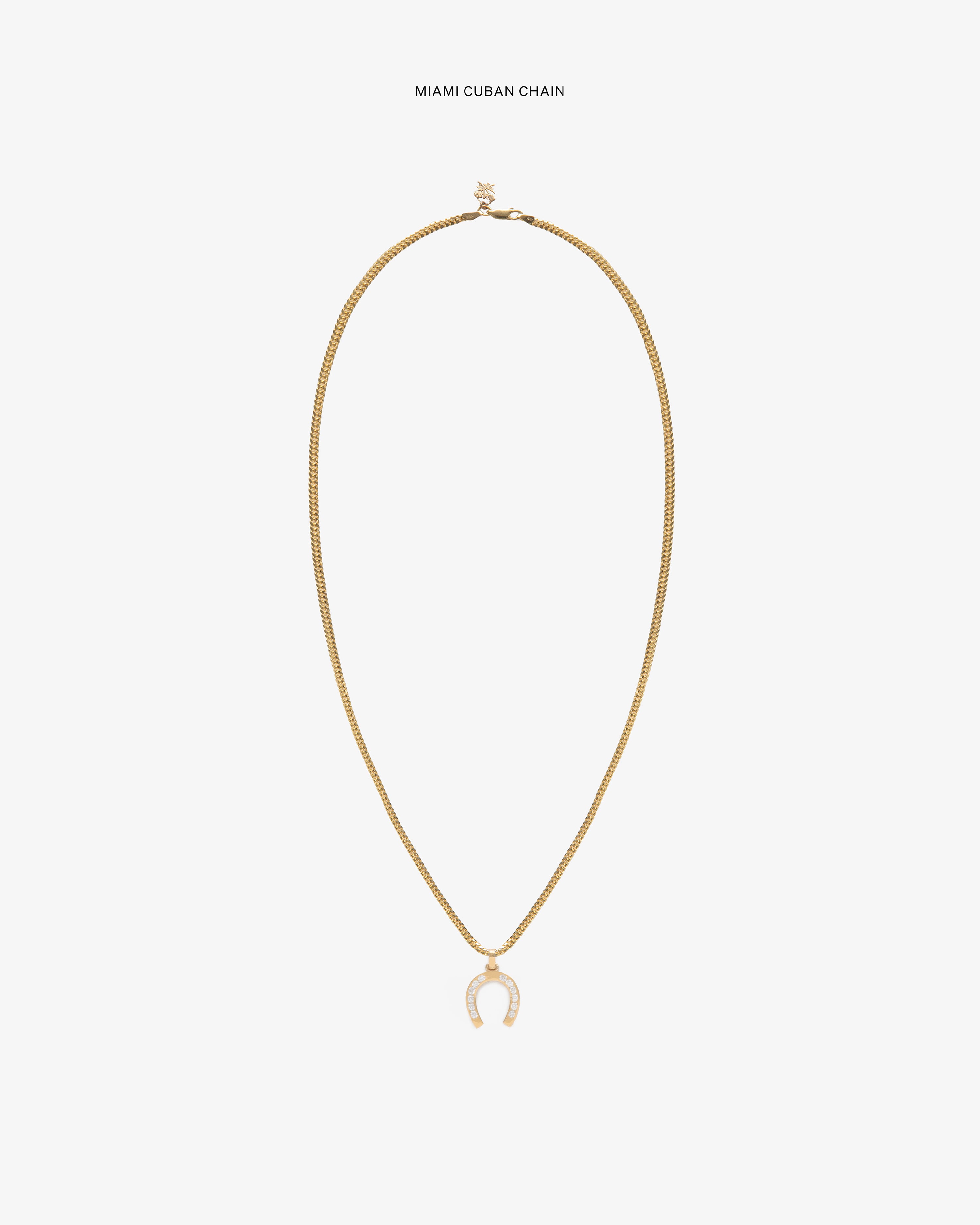 aim-leon-dore-diamond-horseshoe-anh-nger-14kt-gold-mit-diamanten image 6