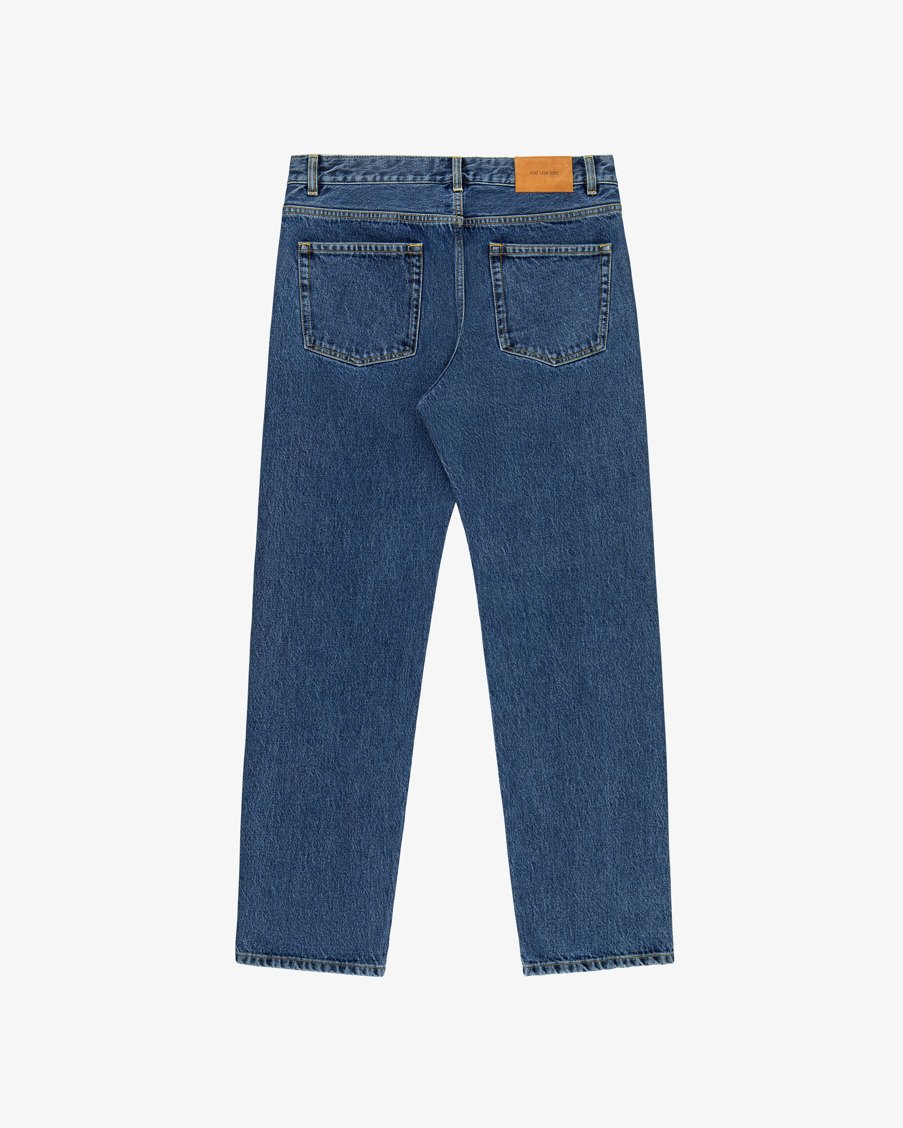 aim-leon-dore-ald-slim-straight-fit-denim-jeans-blau-indigo image 4