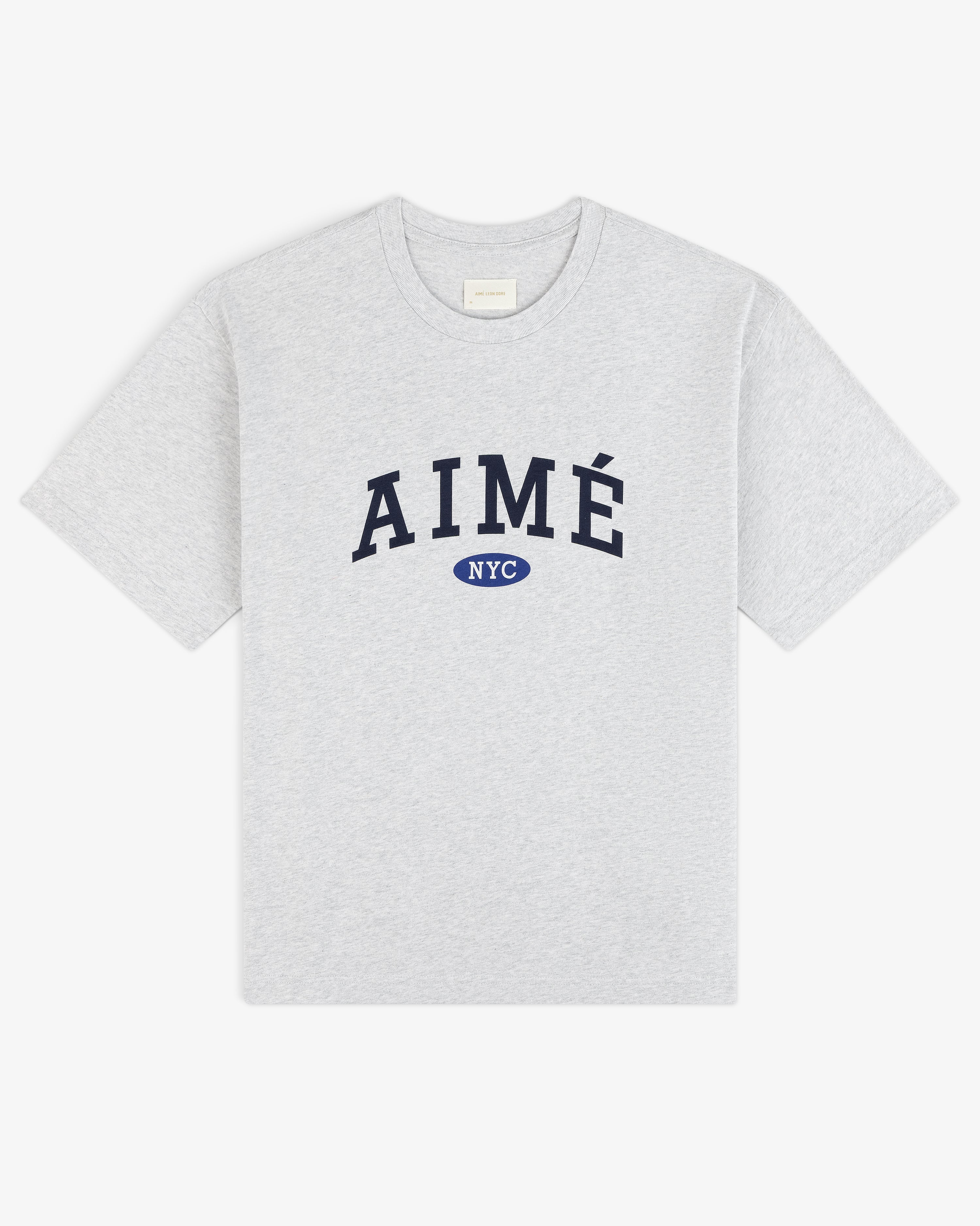 aim-leon-dore-aim-souvenir-t-shirt-grau-boxy-fit image 2