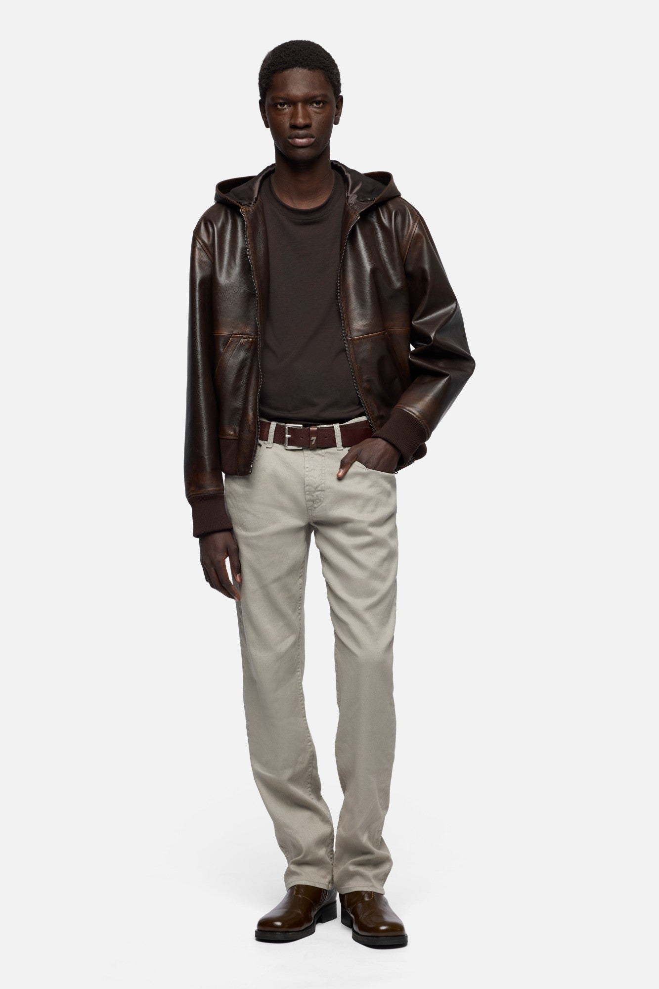 7-for-all-mankind-zip-hoodie-leder-espresso-herren-italien image 2