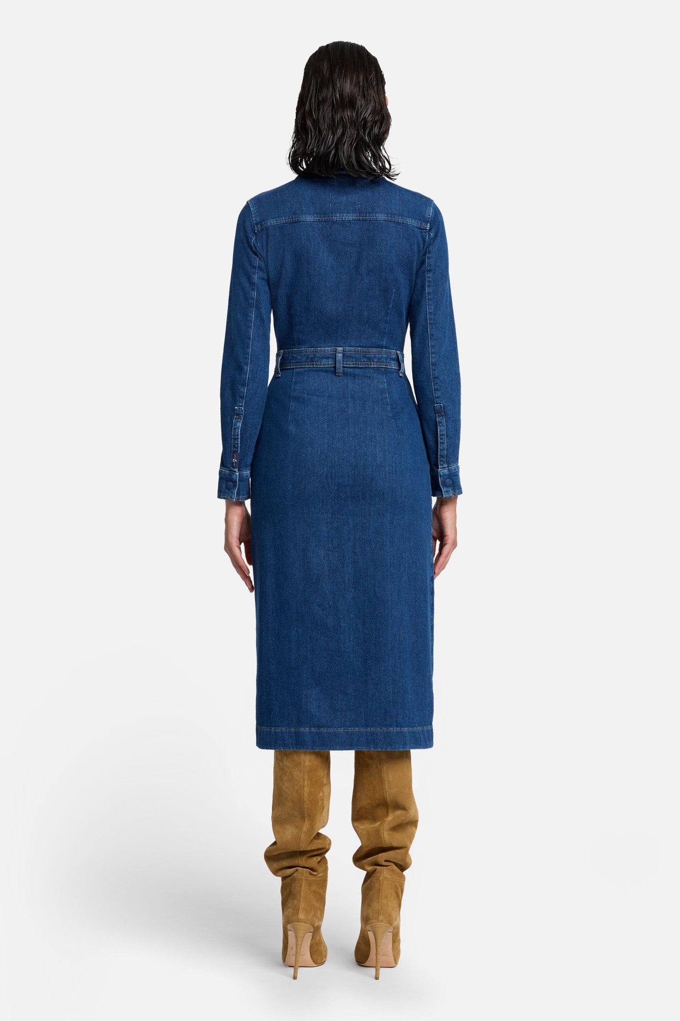 7-for-all-mankind-luxe-dress-cove-damen-midikleid image 4