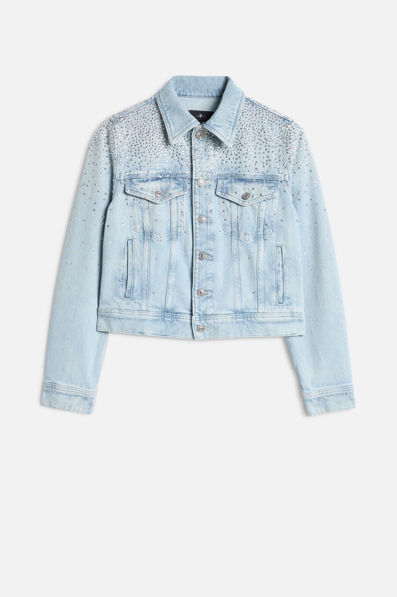 7-for-all-mankind-adi-trucker-jacket-luminous-blue-truckerjacke-mit-kristallen image 1