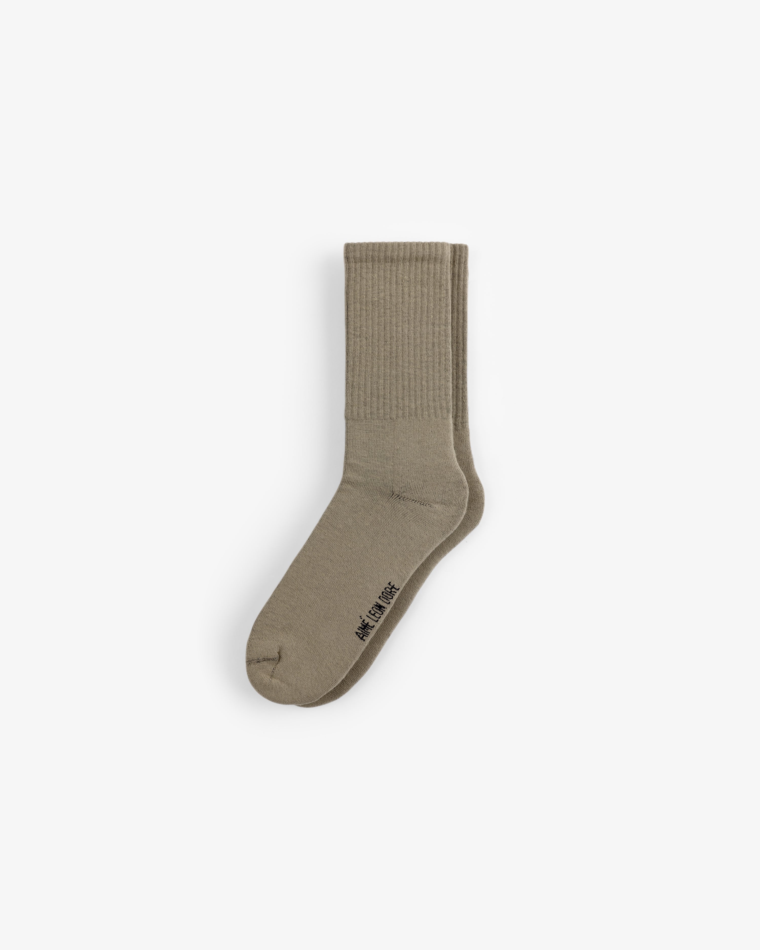aim-leon-dore-crew-sock-3-pack-taupe-grey-cream-unisex-socken image 3