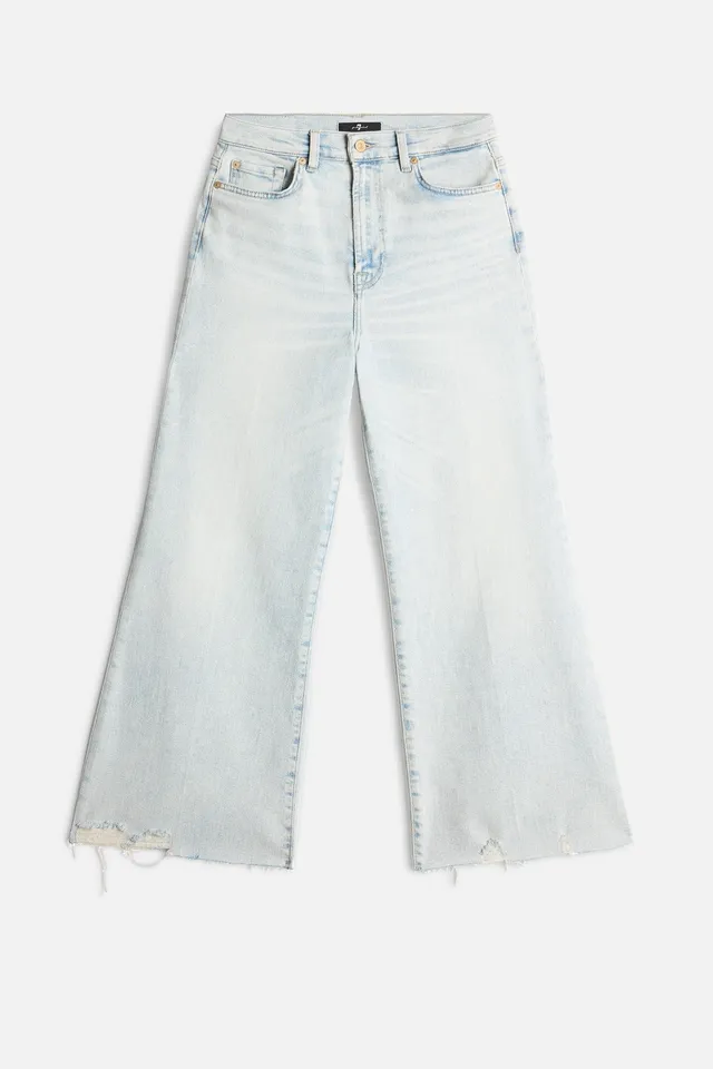 7-for-all-mankind-luxe-vintage-jo-cropped-jeans-ultra-high-rise-in-maui image 1
