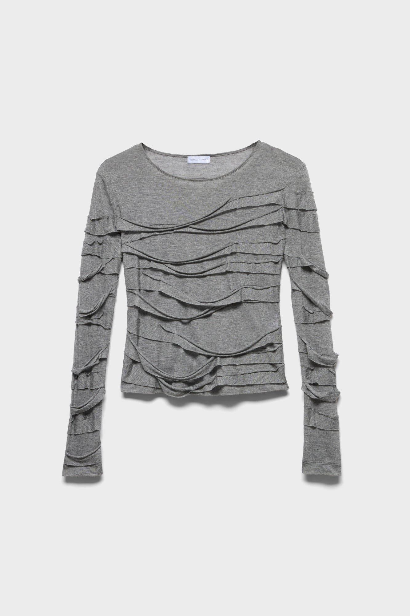 7-for-all-mankind-ribbon-long-sleeve-tee-viscose-slate image 1