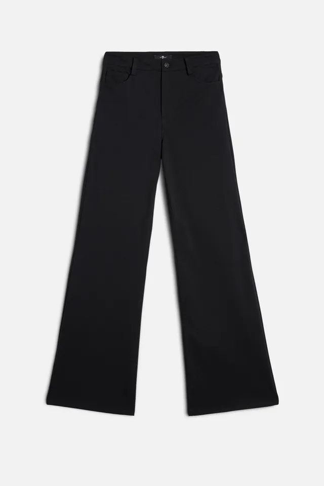 7-for-all-mankind-luxe-performance-knit-modern-dojo-wide-leg-hose-schwarz-damen image 1