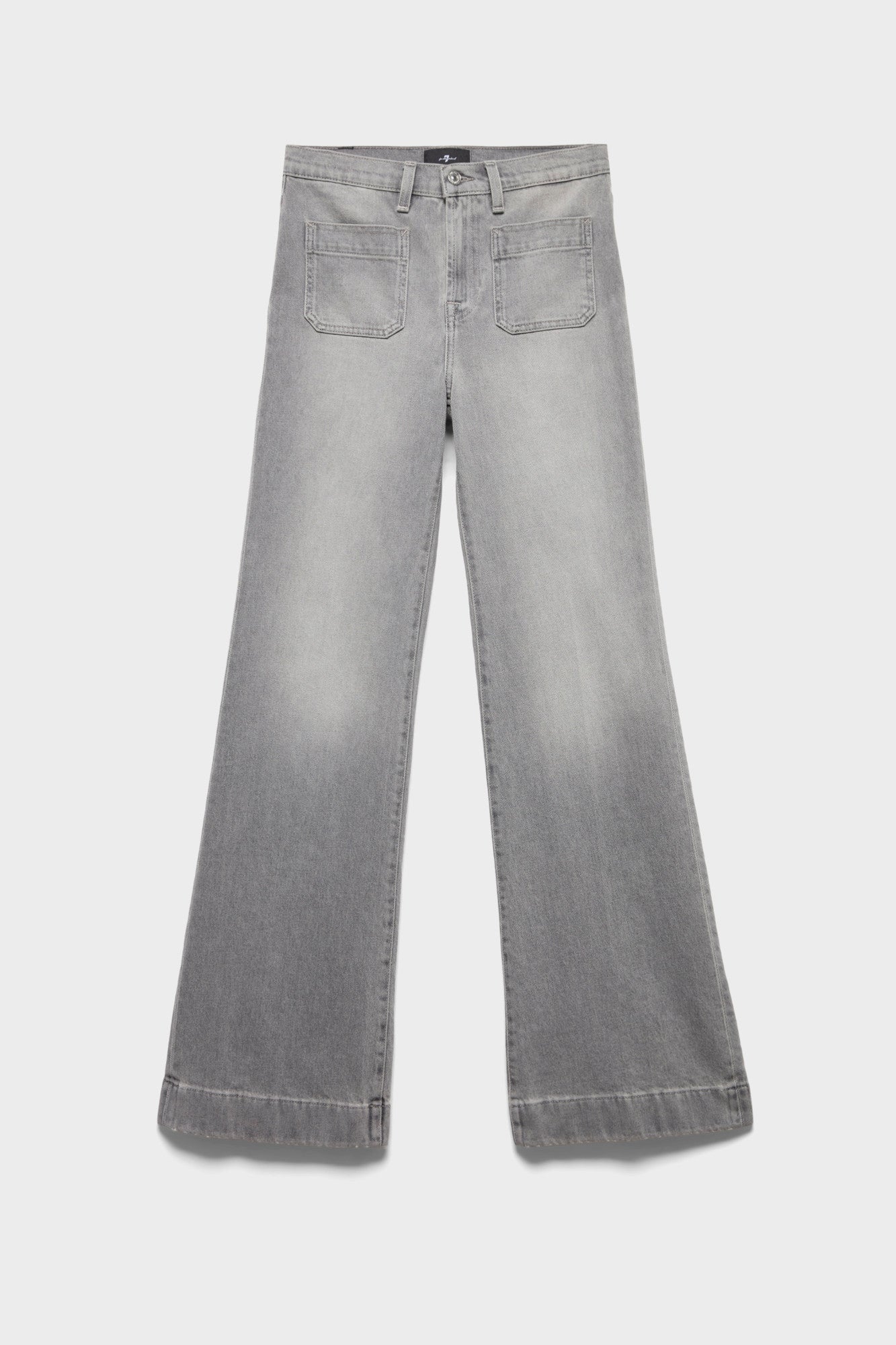 7-for-all-mankind-modern-dojo-flare-jeans-denim-metal image 1