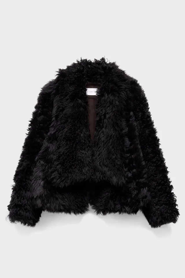 7-for-all-mankind-shearling-jacket-leather-sable-lederjacke image 1