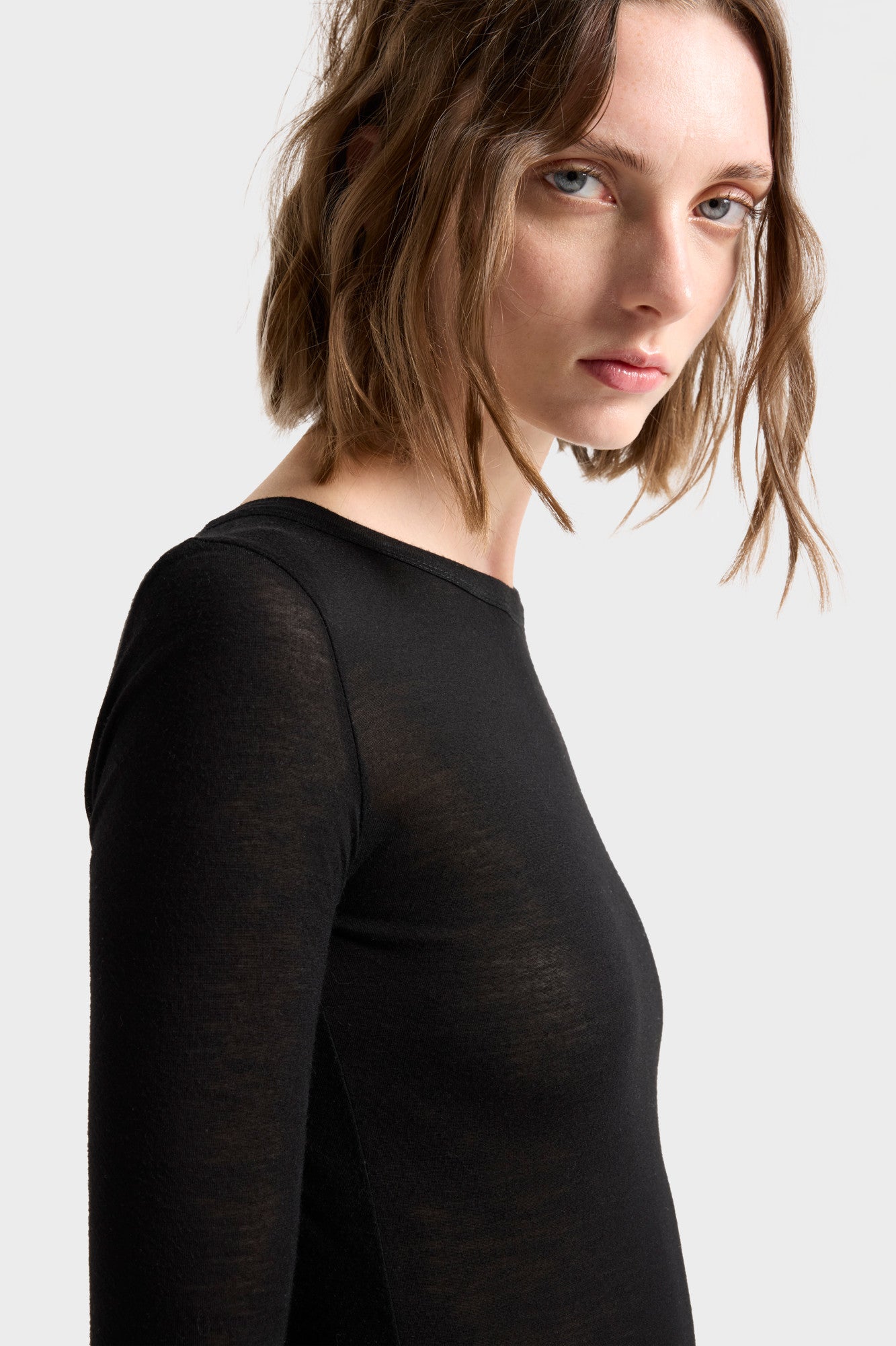 7-for-all-mankind-fitted-dress-viscose-night-damenkleid image 4