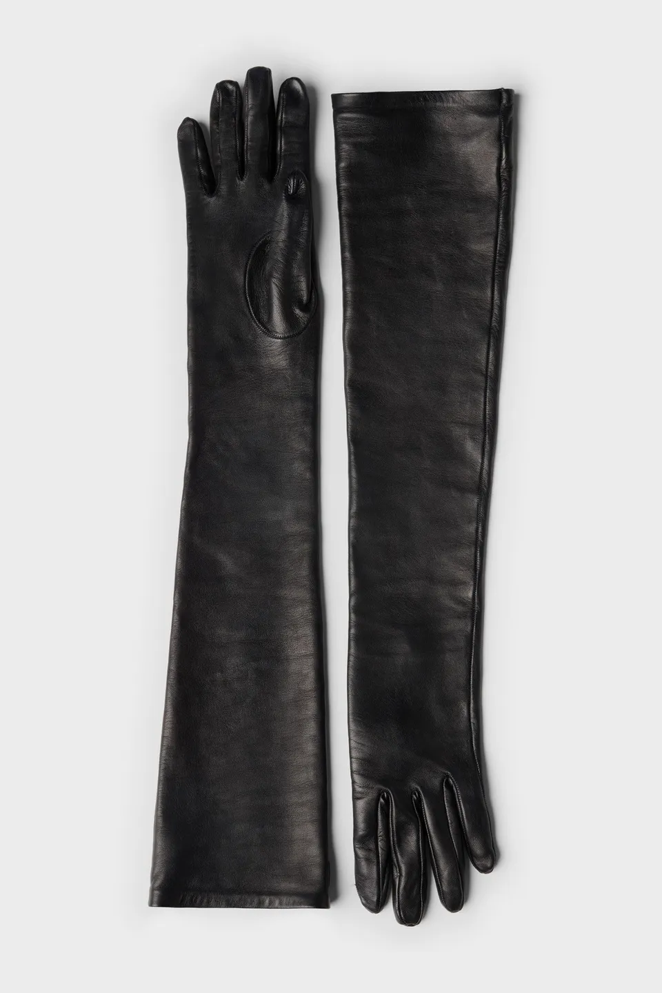 7-for-all-mankind-long-gloves-faux-leather-black-damen-handschuhe image 1
