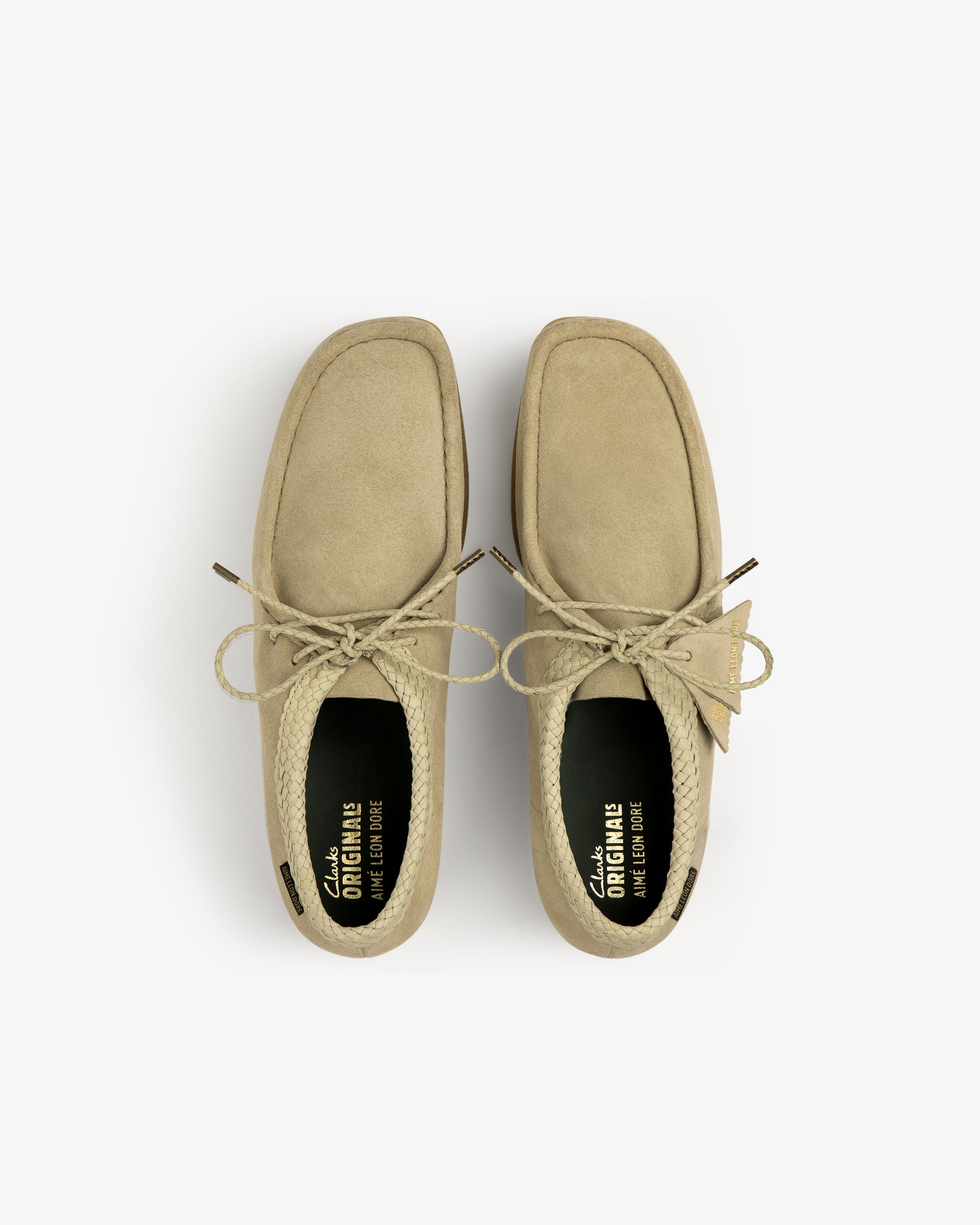 ald-clarks-suede-wallabee-schuhe-tan-herren image 4