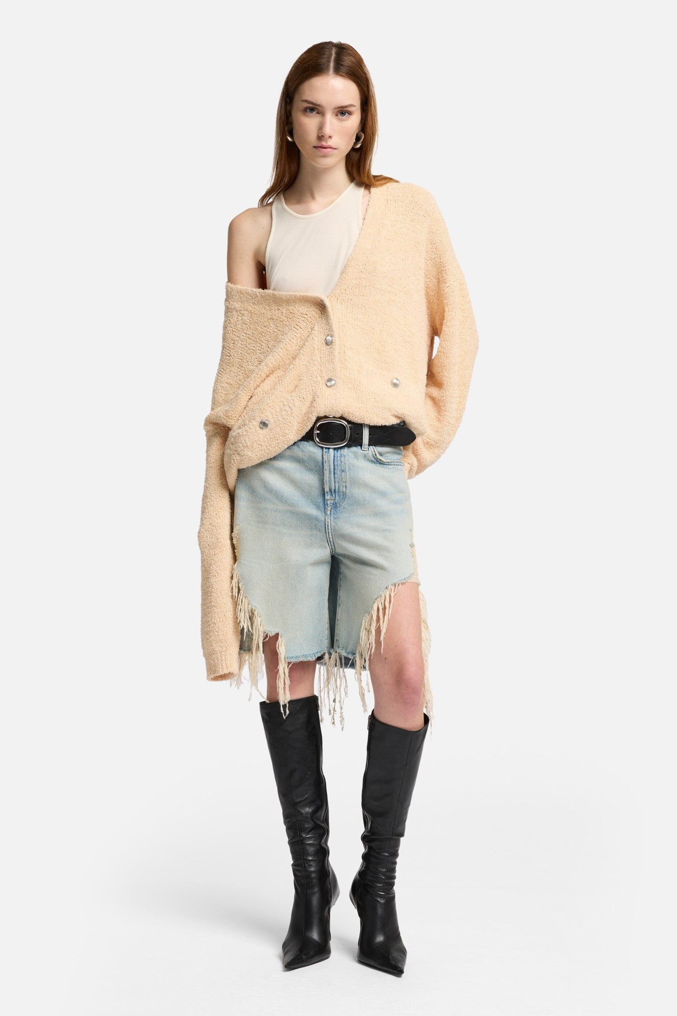 7-for-all-mankind-lola-shorts-damen-jeansshorts-peaches image 2