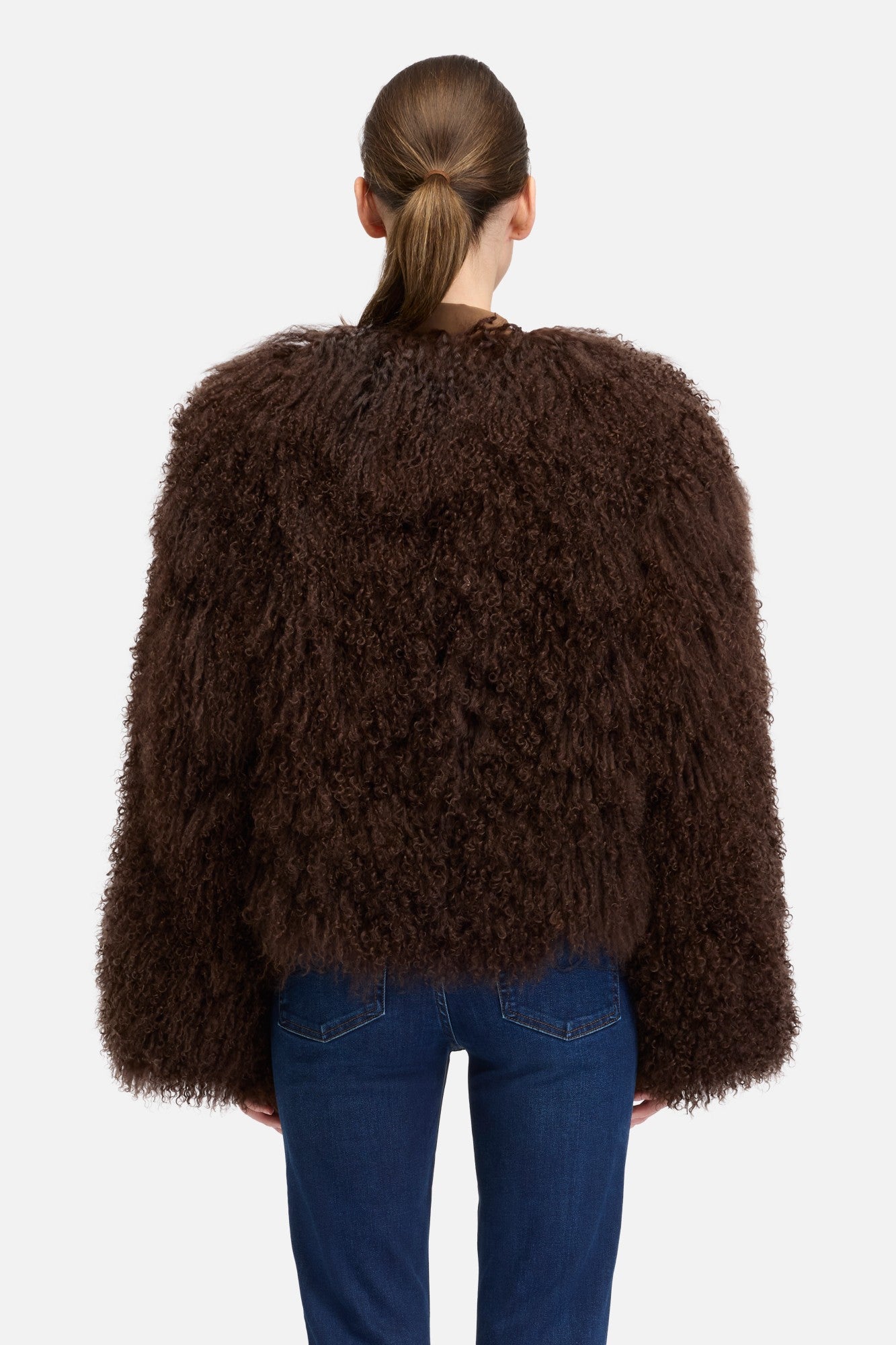 7-for-all-mankind-shearling-fur-jacket-damen-mantel-braun image 5