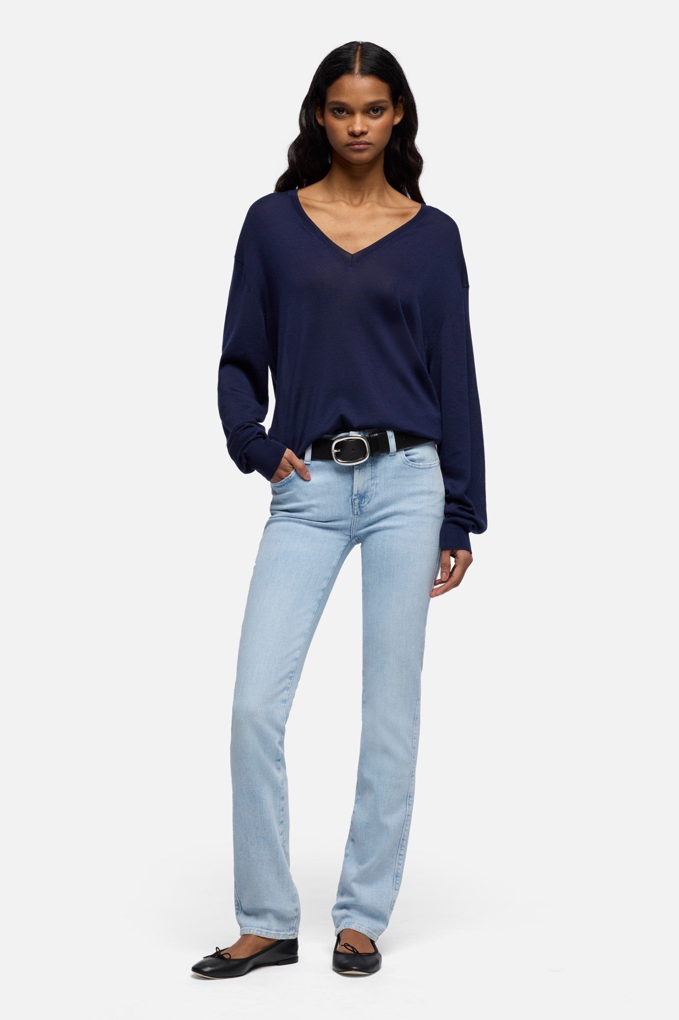7-for-all-mankind-kimmie-straight-jeans-slim-illusion-olina image 2