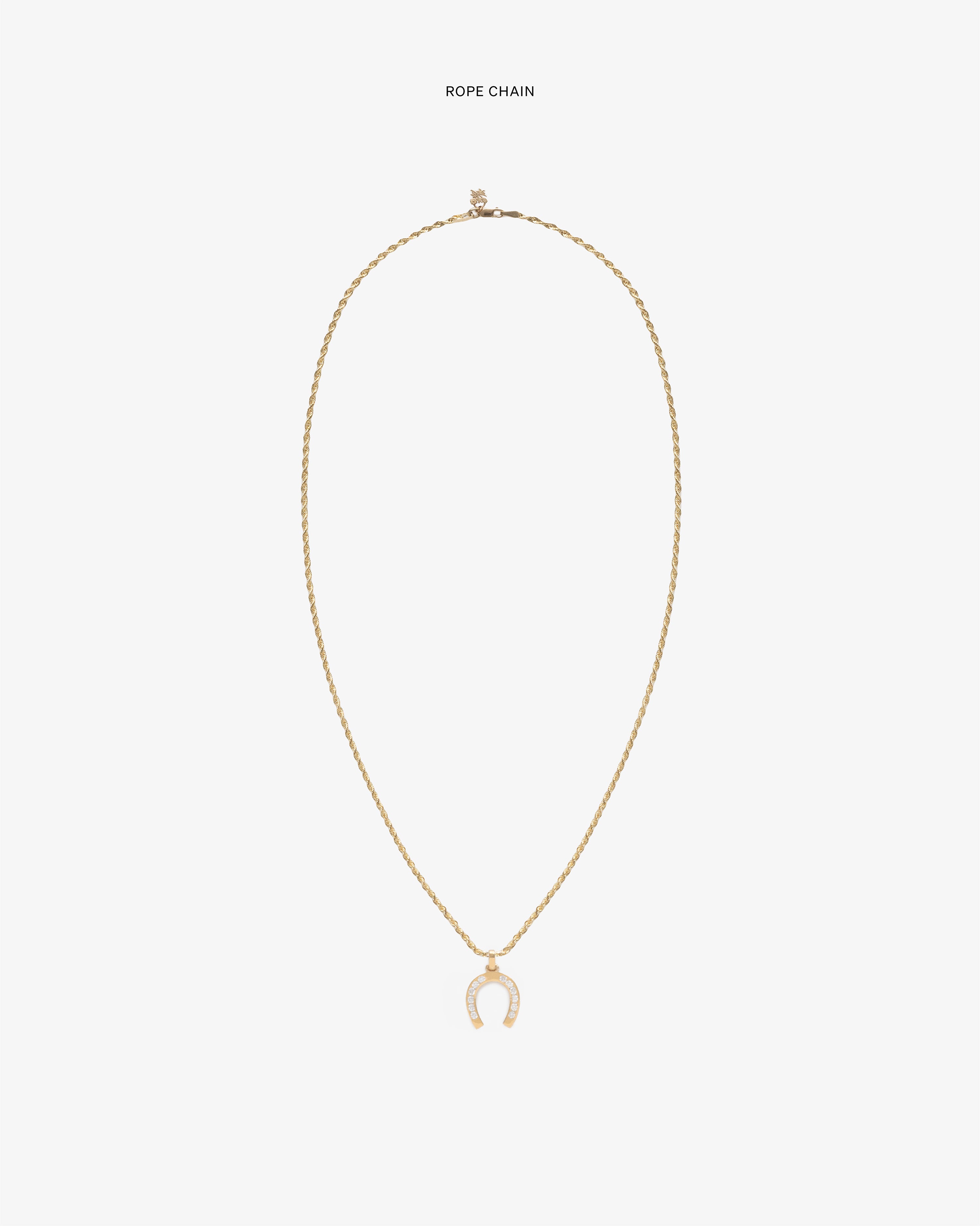 aim-leon-dore-diamond-horseshoe-anh-nger-14kt-gold-mit-diamanten image 5