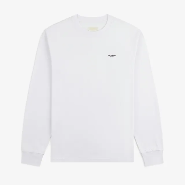 aim-leon-dore-long-sleeve-micro-logo-tee-wei-es-langarmshirt image 1