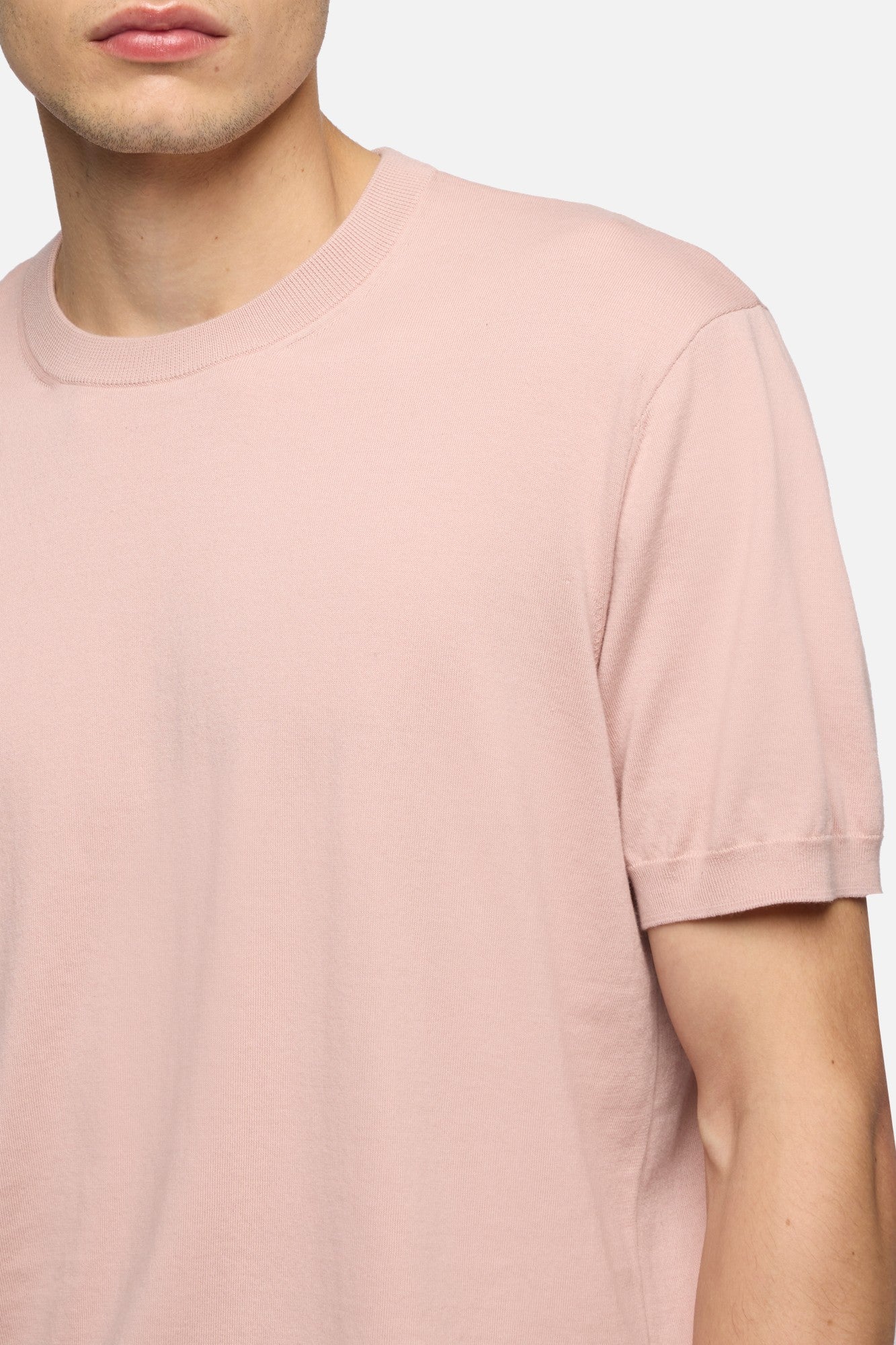 7-for-all-mankind-classic-short-sleeve-sweater-cotton-rose image 4